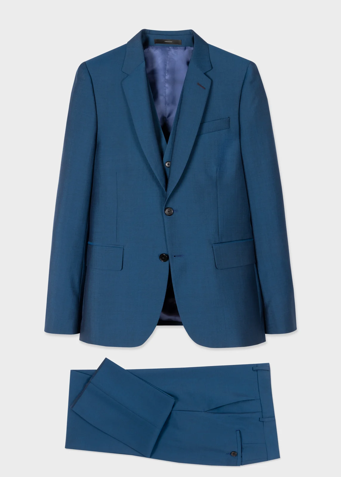 The Soho - Indigo Wool-Mohair Three-Piece Suit