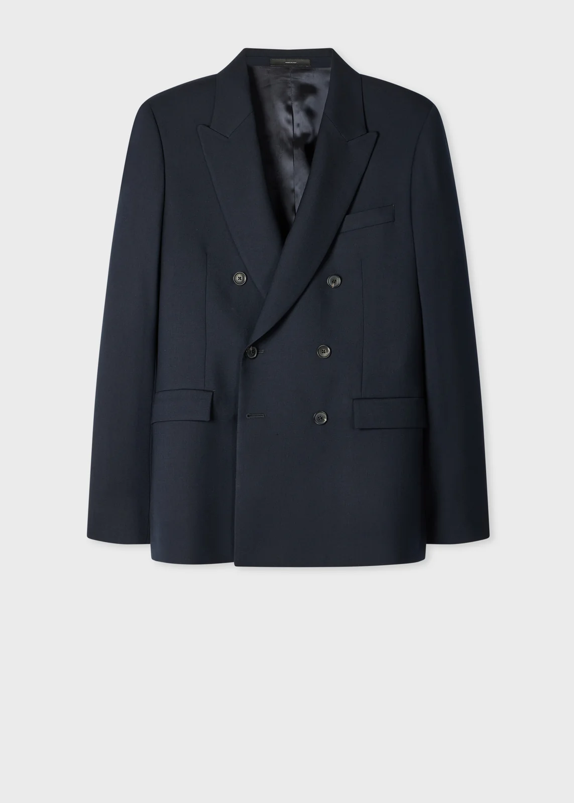 The Soho - Navy Wool 'A Suit To Travel In' Double-Breasted Blazer