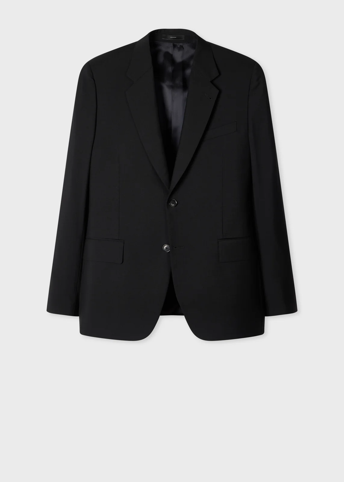 The Westbourne - Black Wool-Mohair Blazer