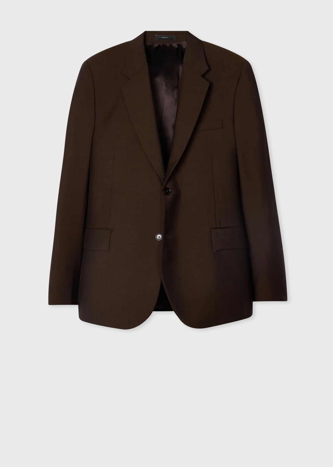 The Westbourne - Dark Brown Wool-Mohair Blazer