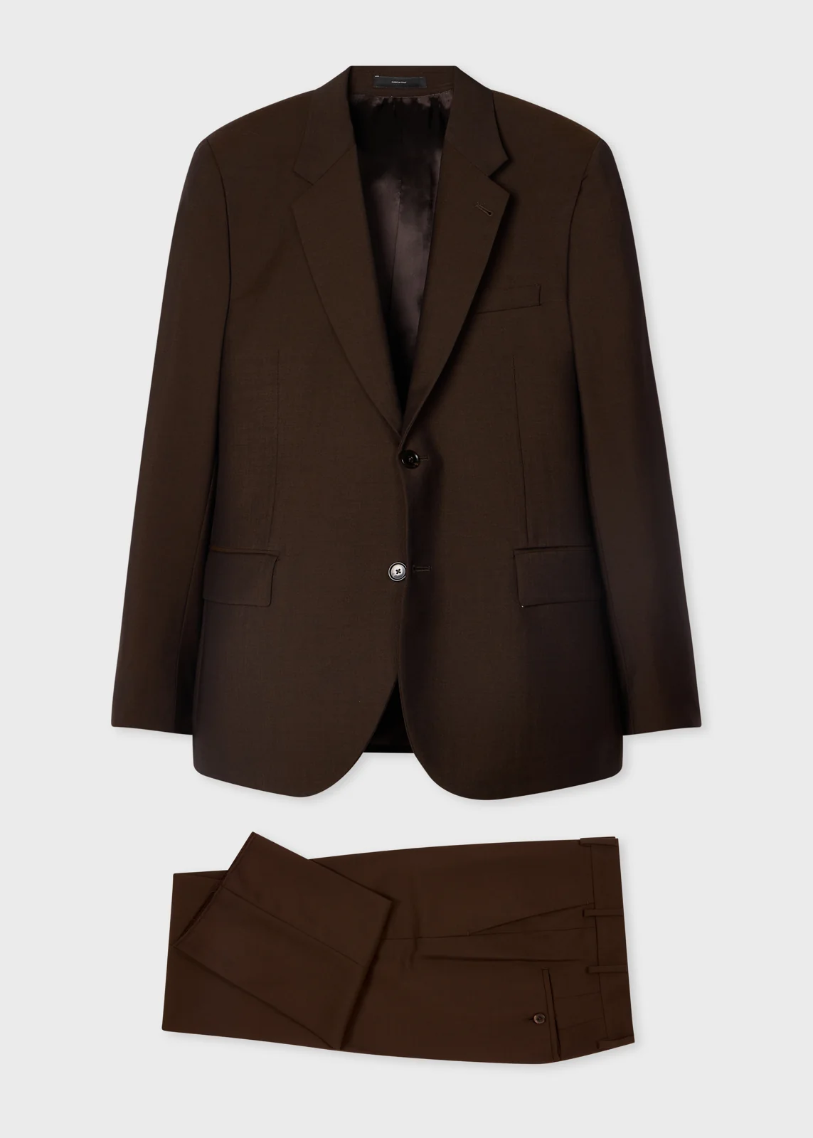 The Westbourne - Dark Brown Wool-Mohair Two-Piece Suit