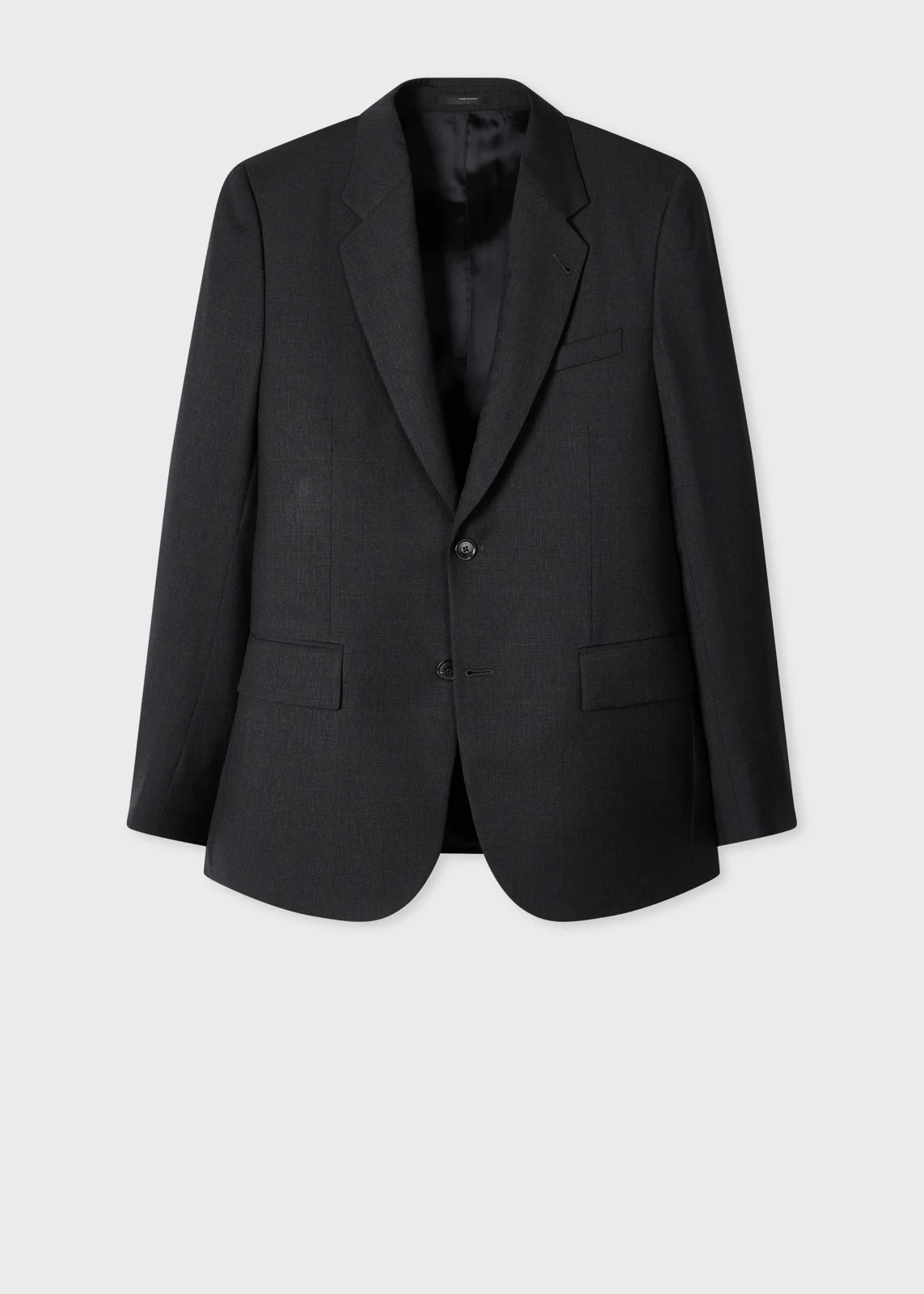 The Westbourne - Dark Grey Shadow Check Wool Blazer
