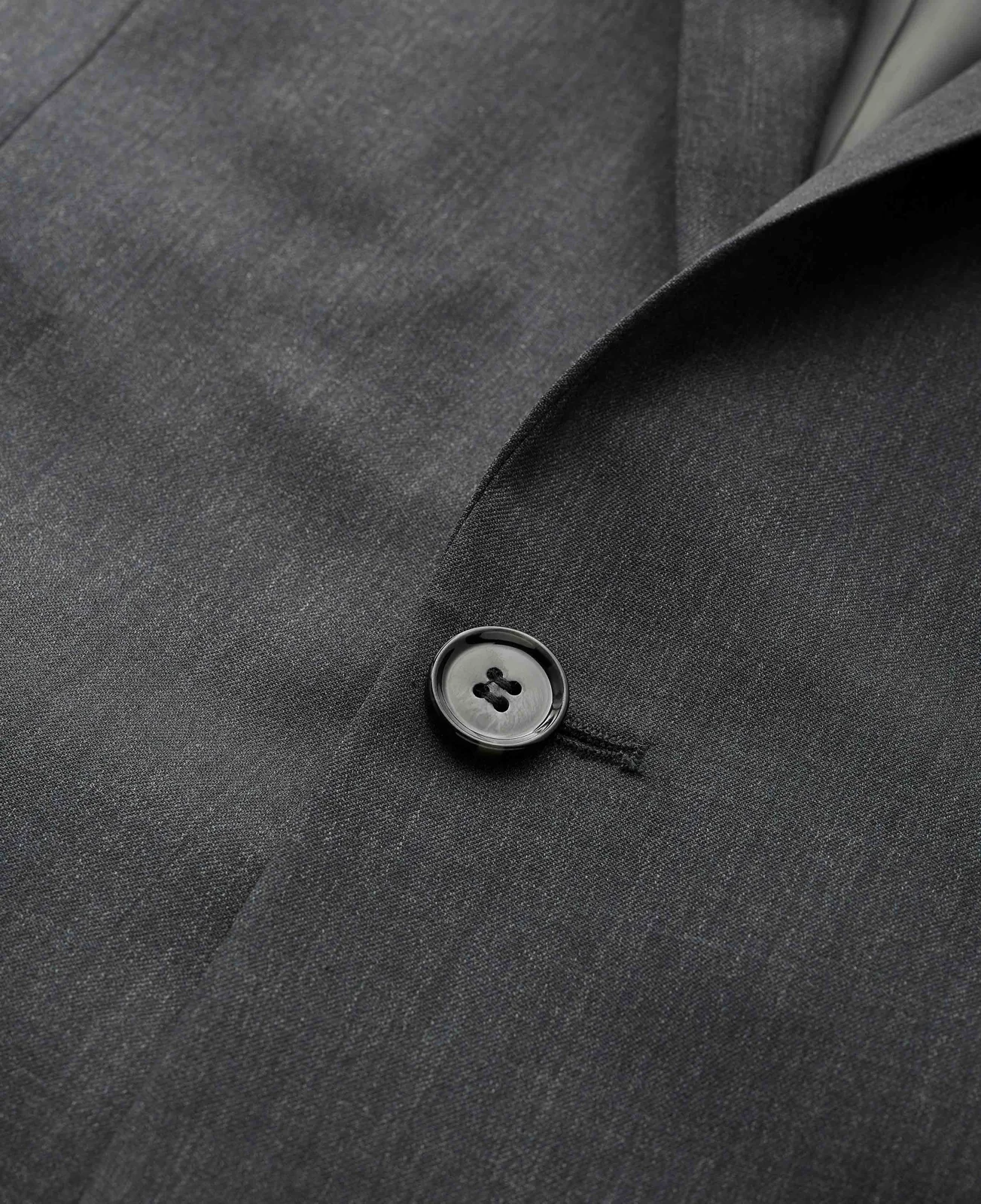 Charcoal Grey Wool Blend Tailored Suit thumbnail 6