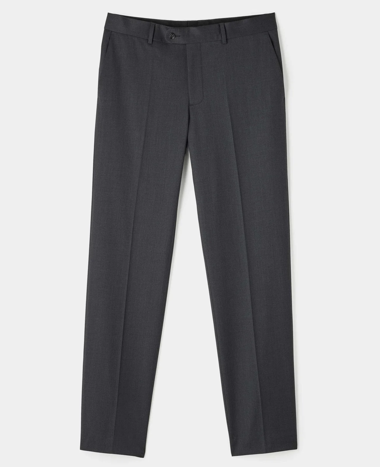 Charcoal Grey Wool Blend Tailored Suit thumbnail 7