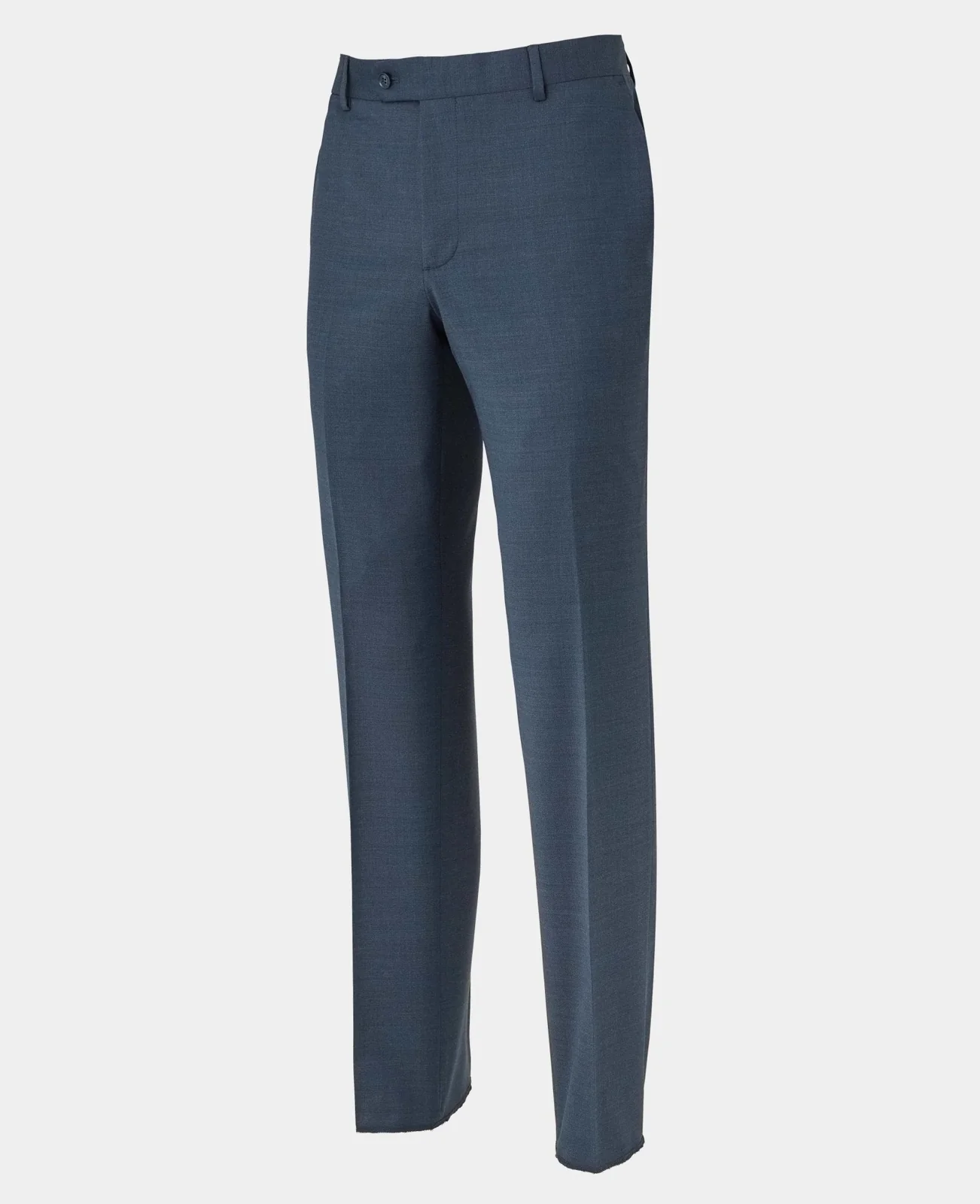 Dark Blue Wool-Blend Tailored Suit thumbnail 8