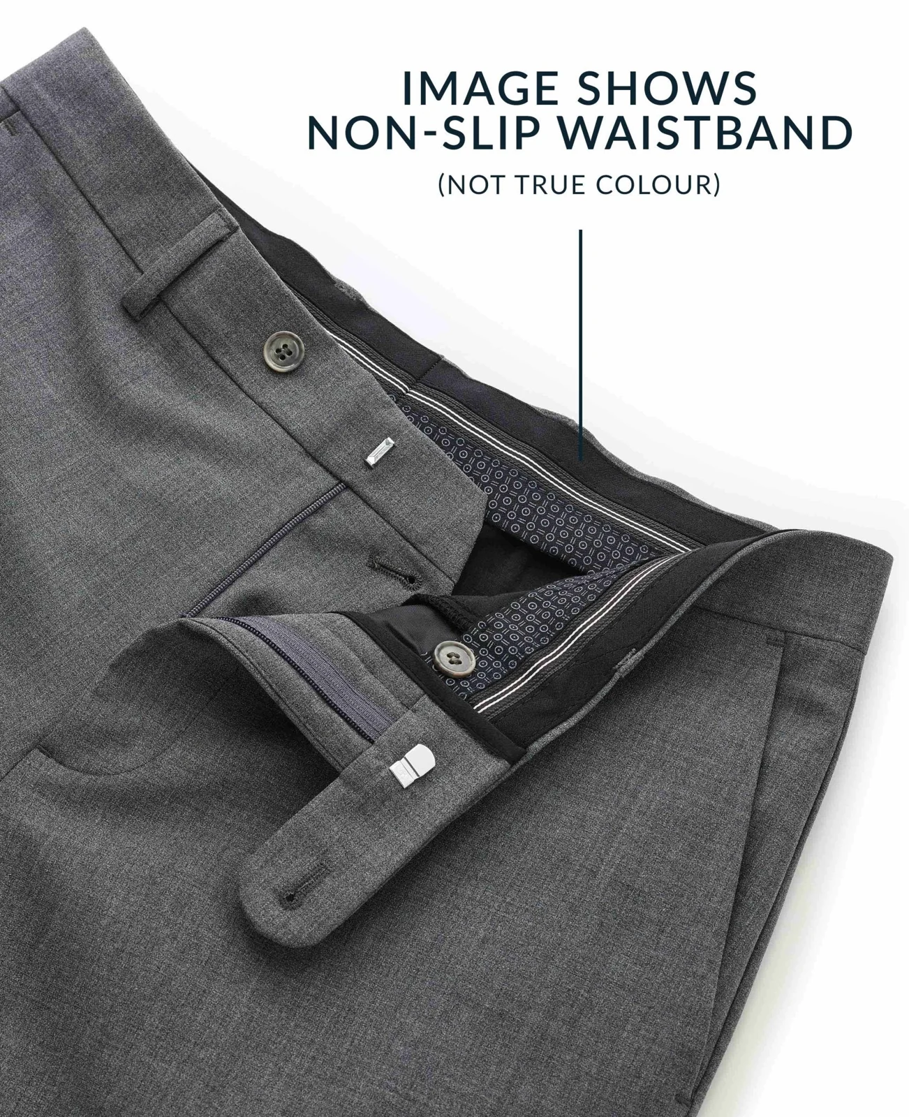 Navy Stripe Double-Breasted Suit thumbnail 9
