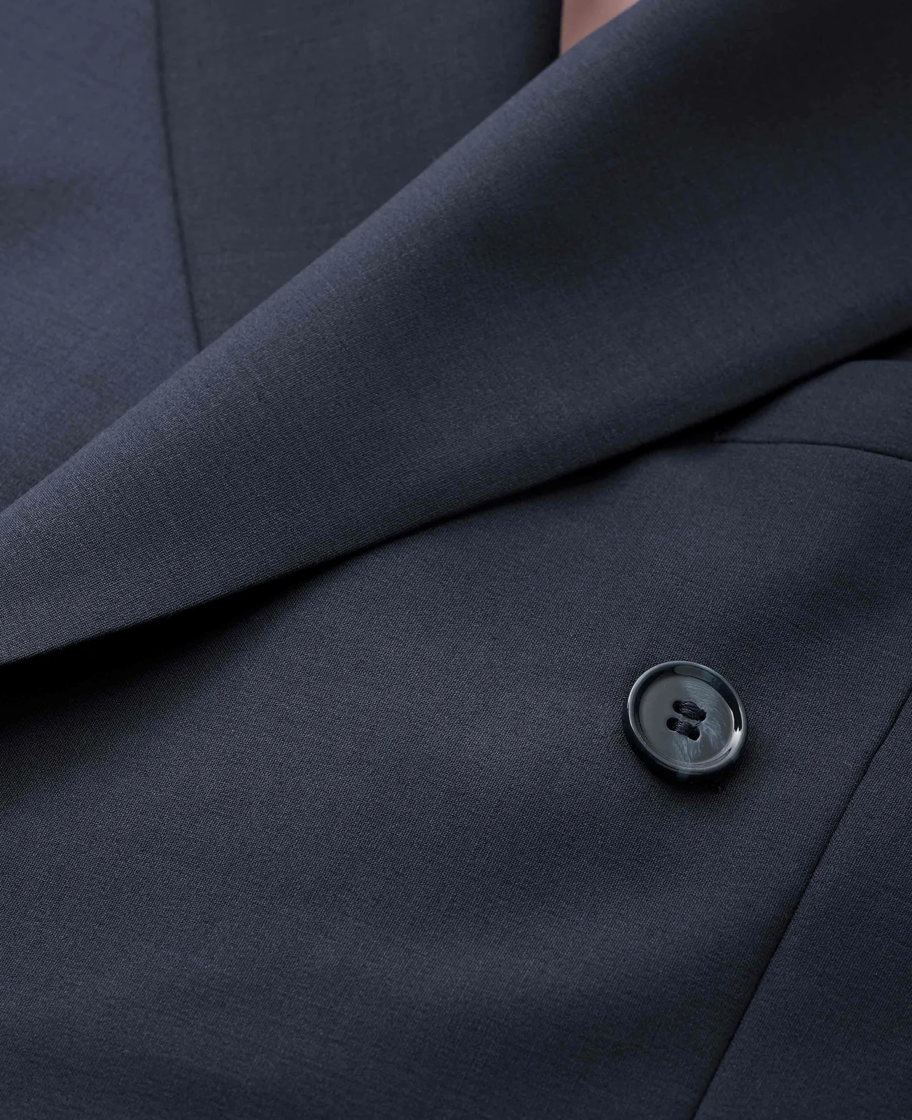 Navy Wool-Blend Double-Breasted Suit thumbnail 8