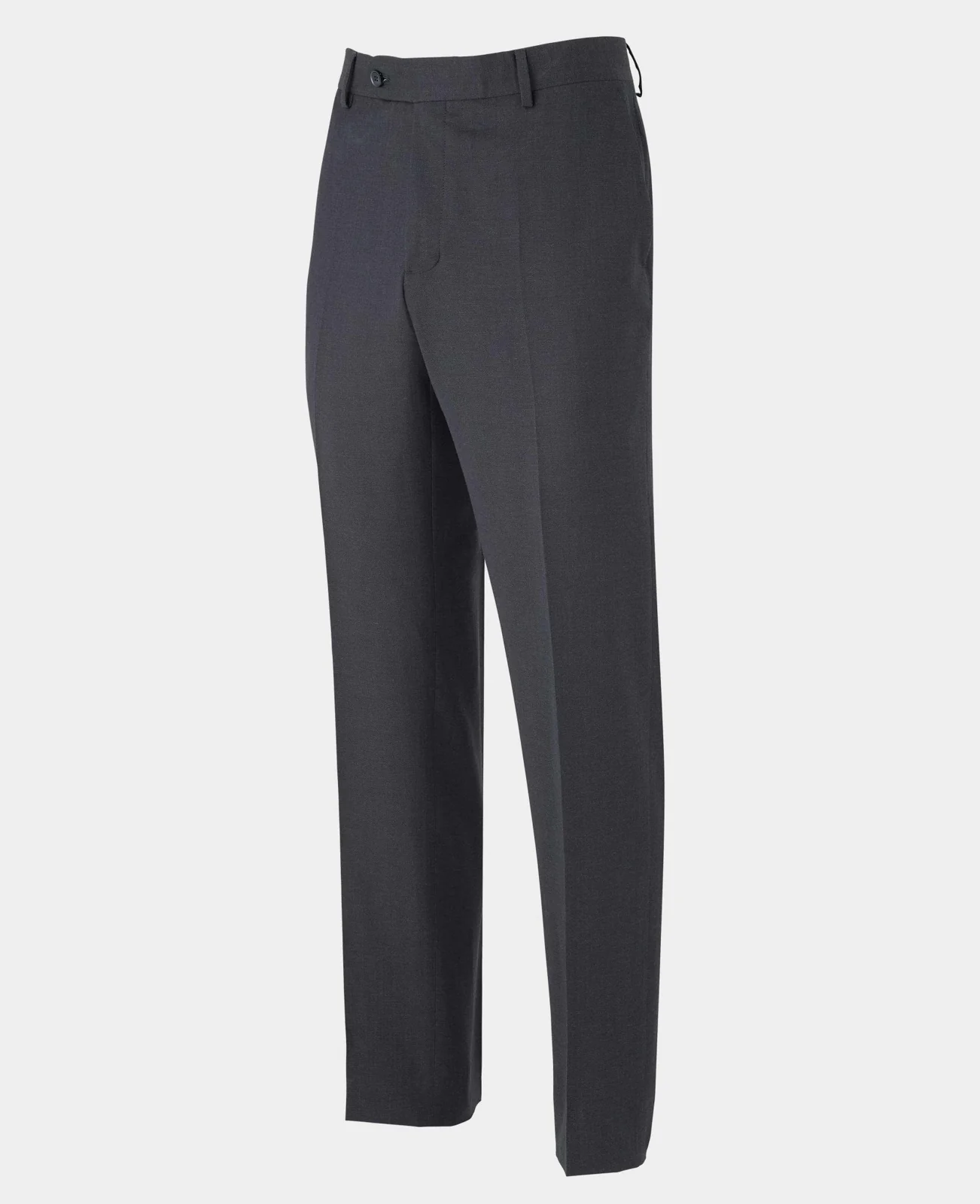 Navy Wool Linen Blend Tailored Suit thumbnail 7