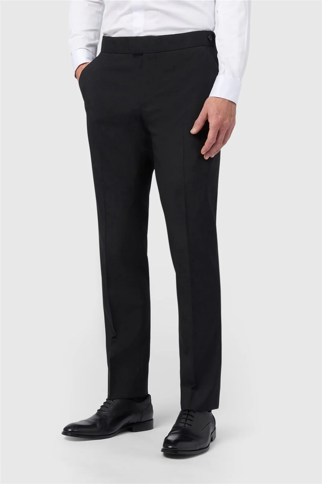 Alexandre Slim Fit Ellerton Black Trousers primary image