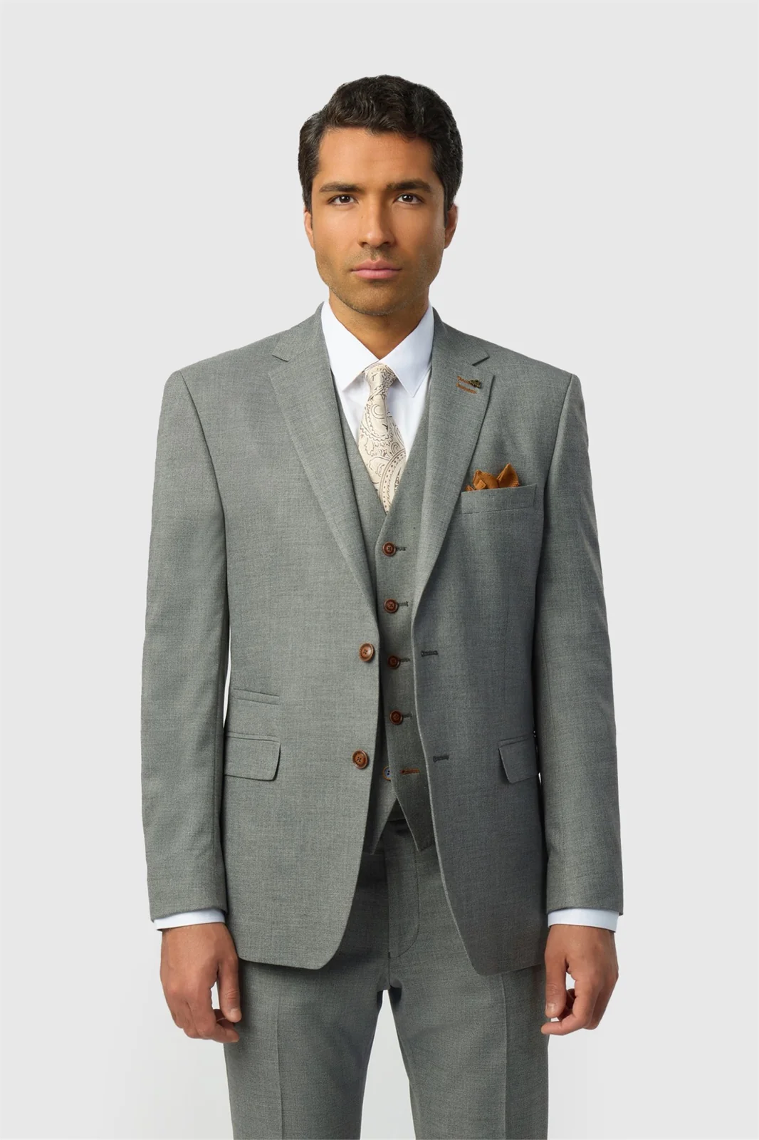 Antique Rogue Regular Fit Blake Grey Texture Jacket primary image