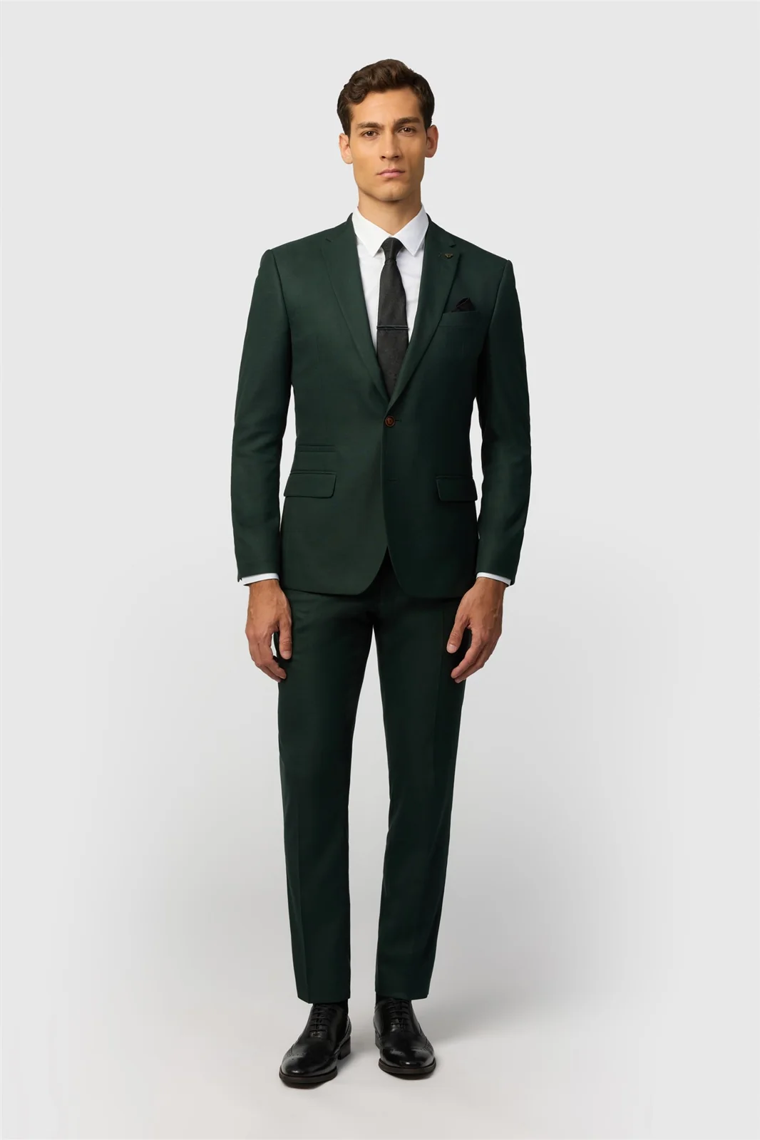Antique Rogue Slim Fit Blake Deep Green Jacket thumbnail 3