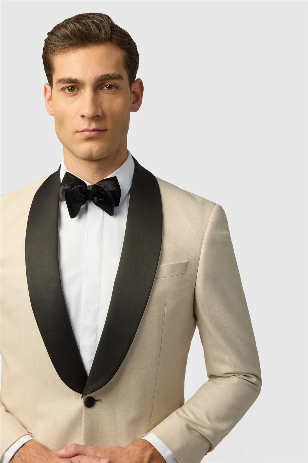 Antique Rogue Slim Fit Ecru Dresswear Blazer thumbnail 3