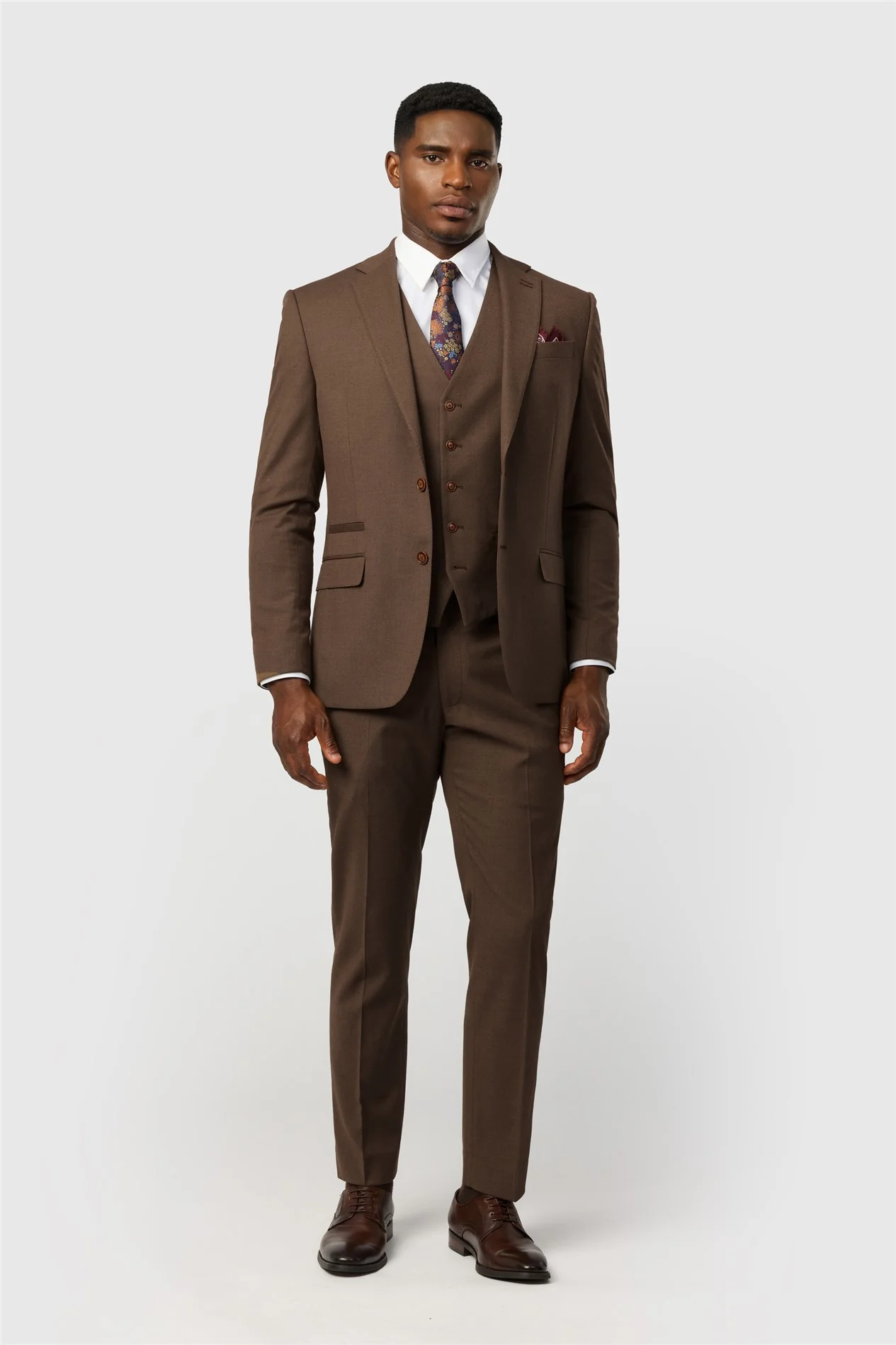 Antique Rogue Slim Fit Harley Flannel Chestnut Jacket thumbnail 2