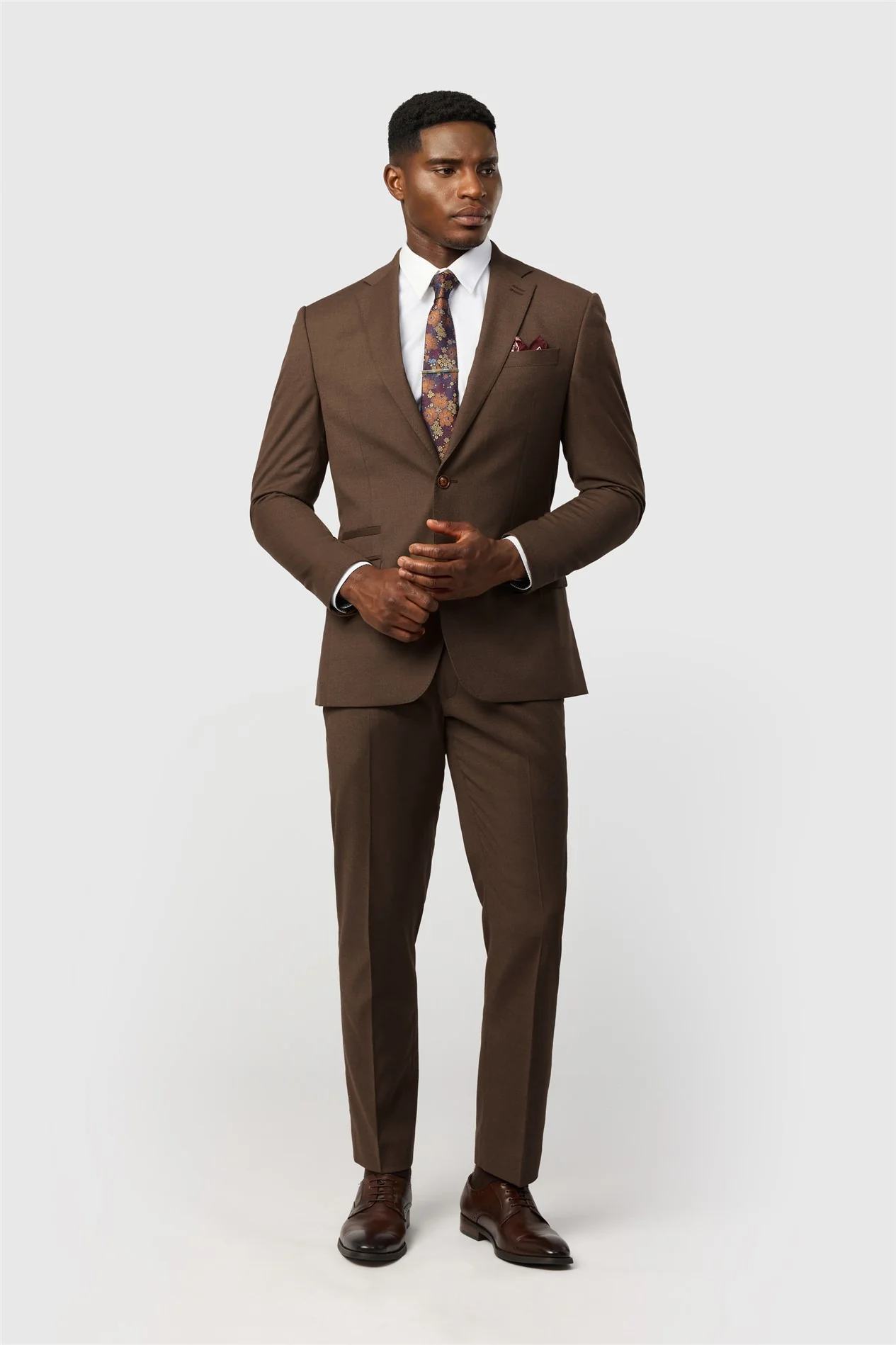 Antique Rogue Slim Fit Harley Flannel Chestnut Jacket thumbnail 3