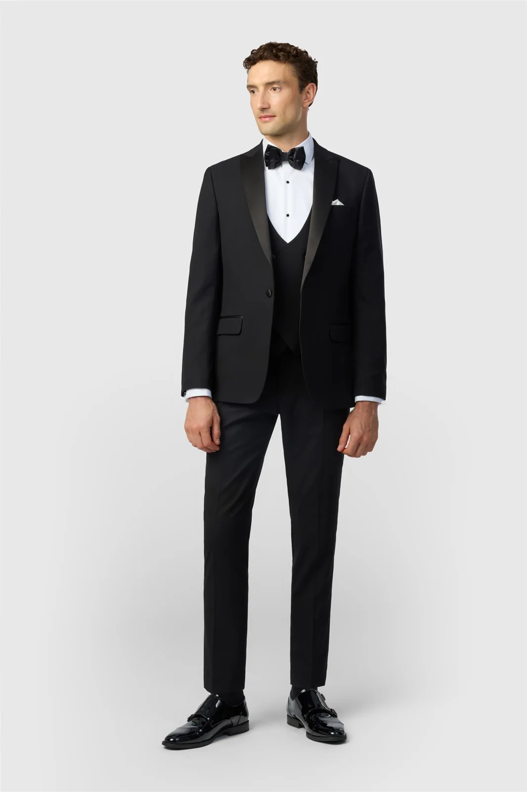Antique Rogue Slim Fit Huxley Tuxedo Jacket thumbnail 2