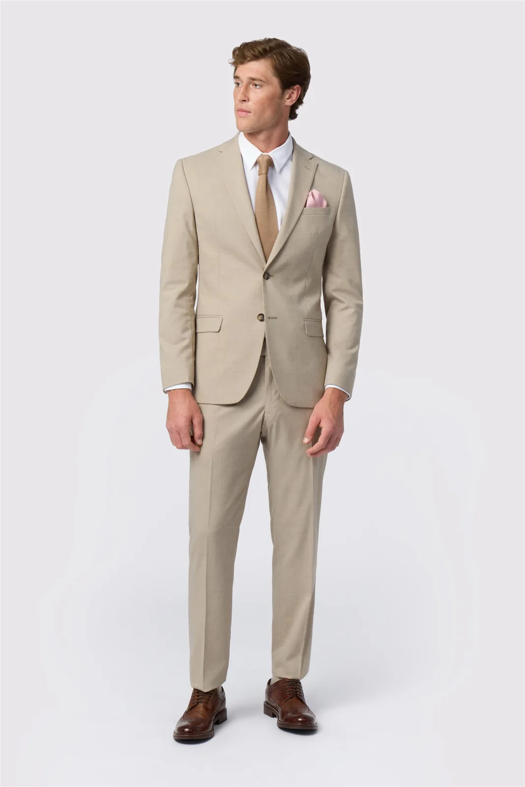 Antique Rogue Slim Fit Sand Jacket thumbnail 3