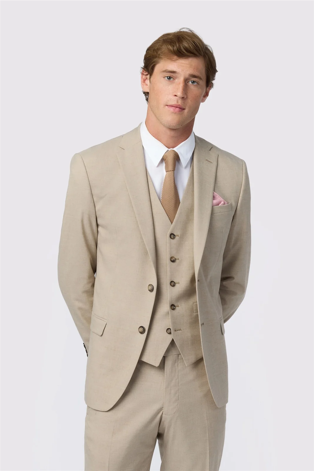 Antique Rogue Slim Fit Sand Jacket primary image