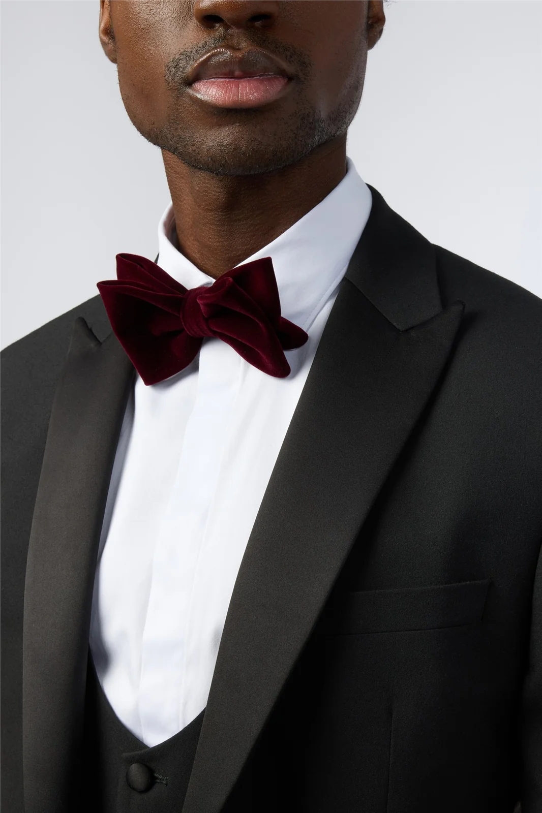 Limehaus Regular Fit Black Tuxedo Jacket thumbnail 4