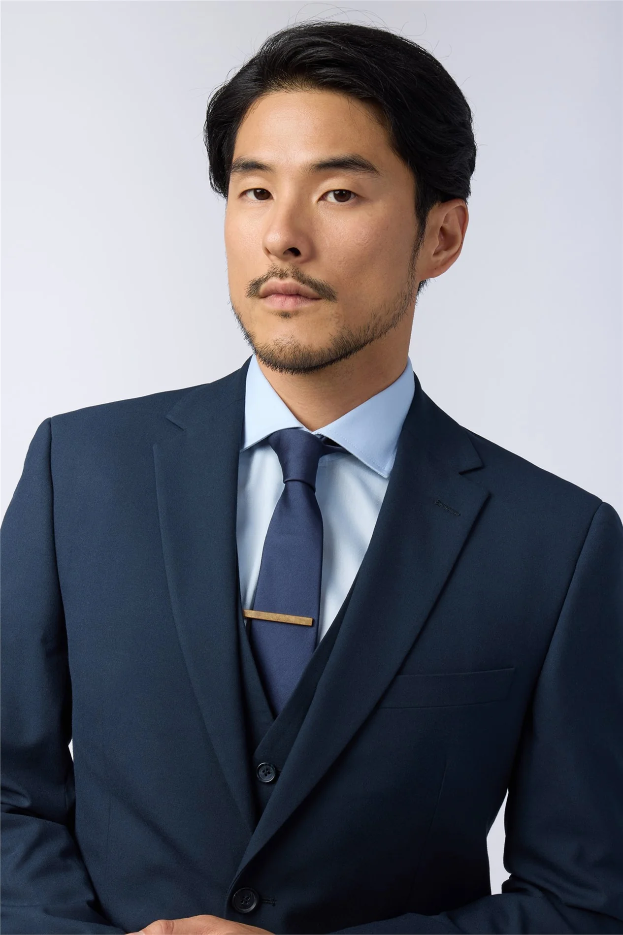 Limehaus Regular Fit Navy Stretch Jacket thumbnail 5