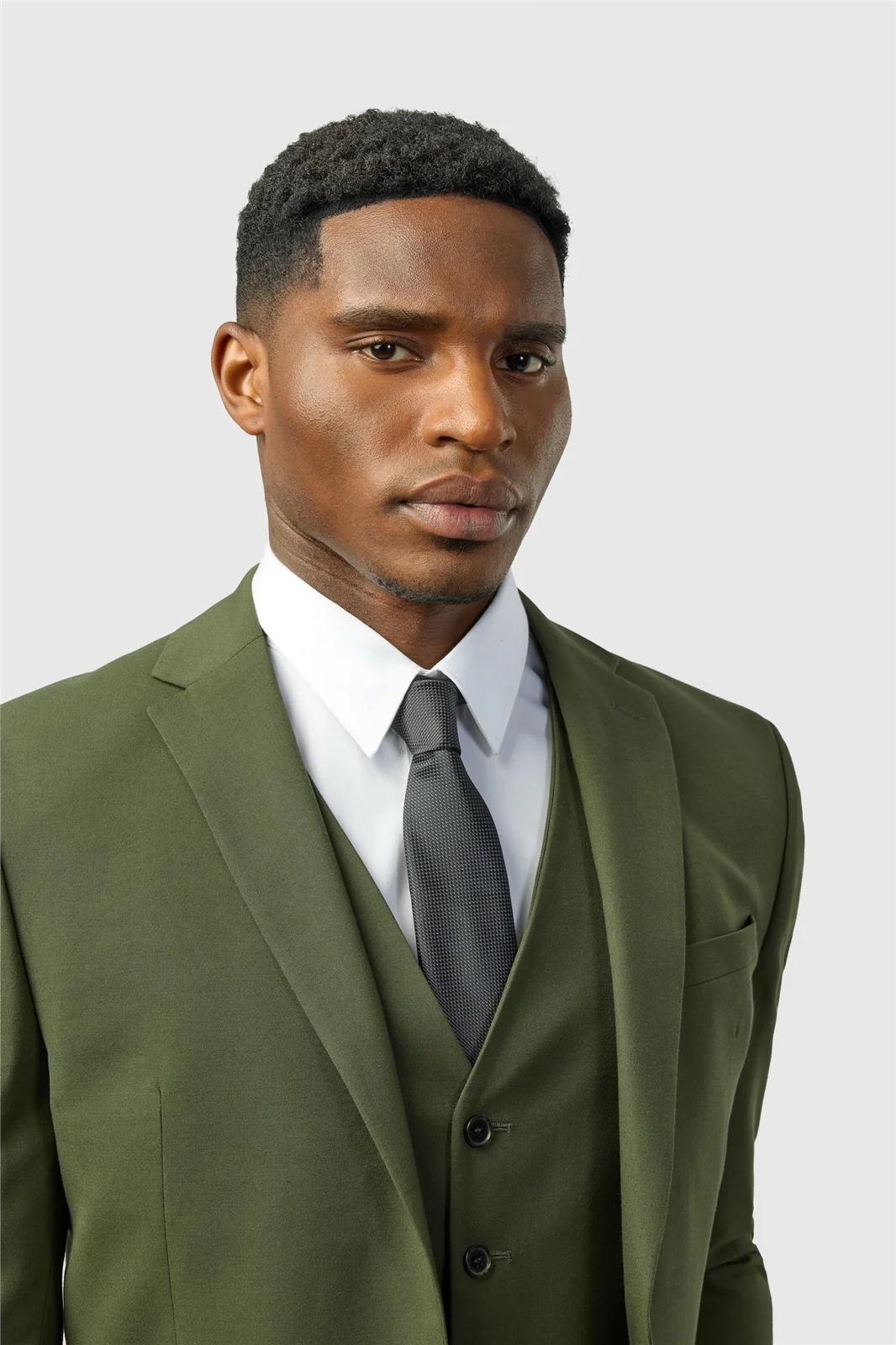 Limehaus Slim Fit Olive Jacket thumbnail 4