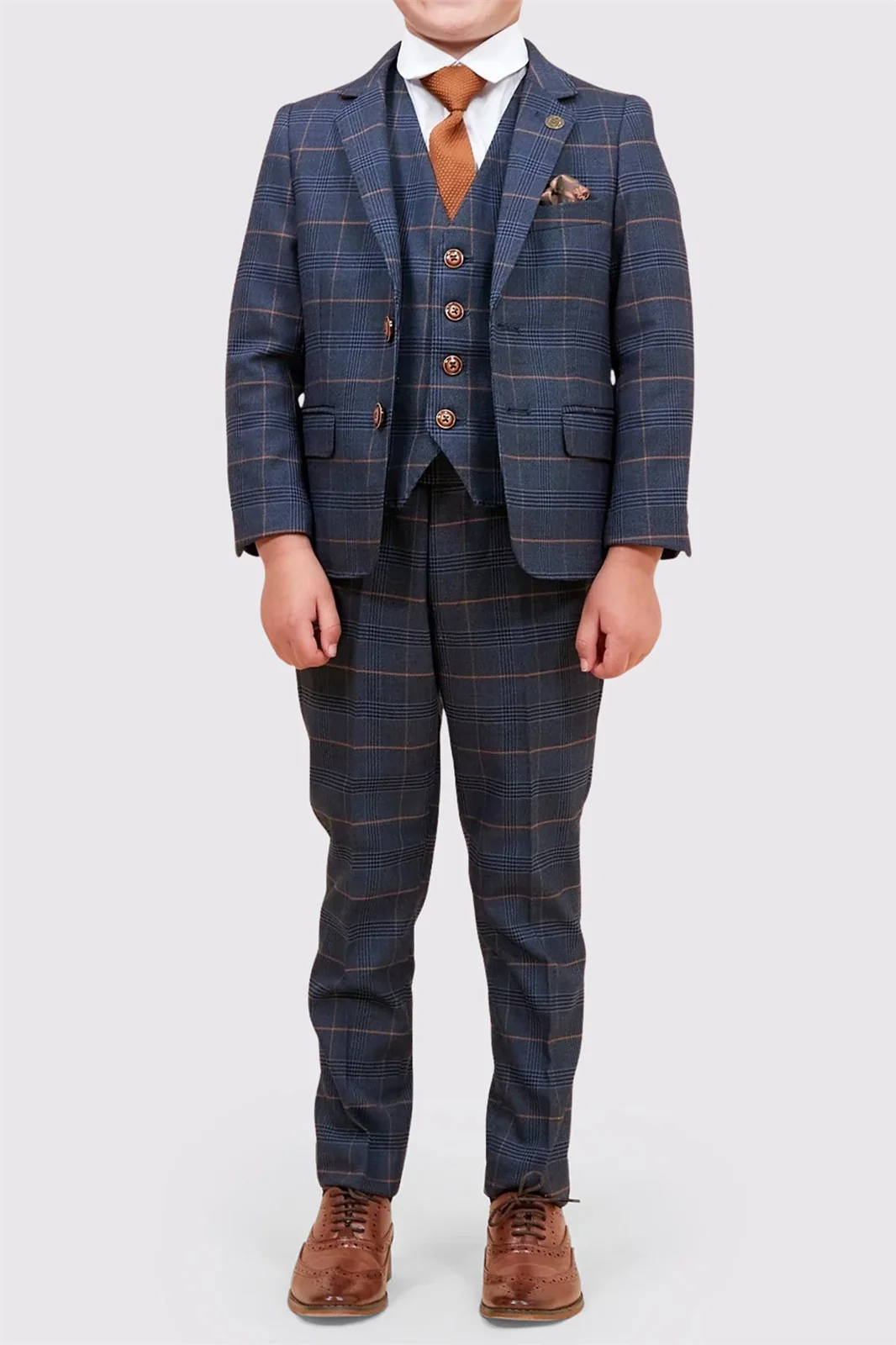 Marc Darcy Jenson Children's Navy Three Piece Suit thumbnail 2