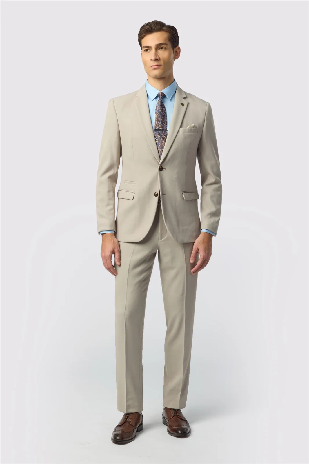 Marc Darcy Slim Fit HM5 Stone Jacket thumbnail 3