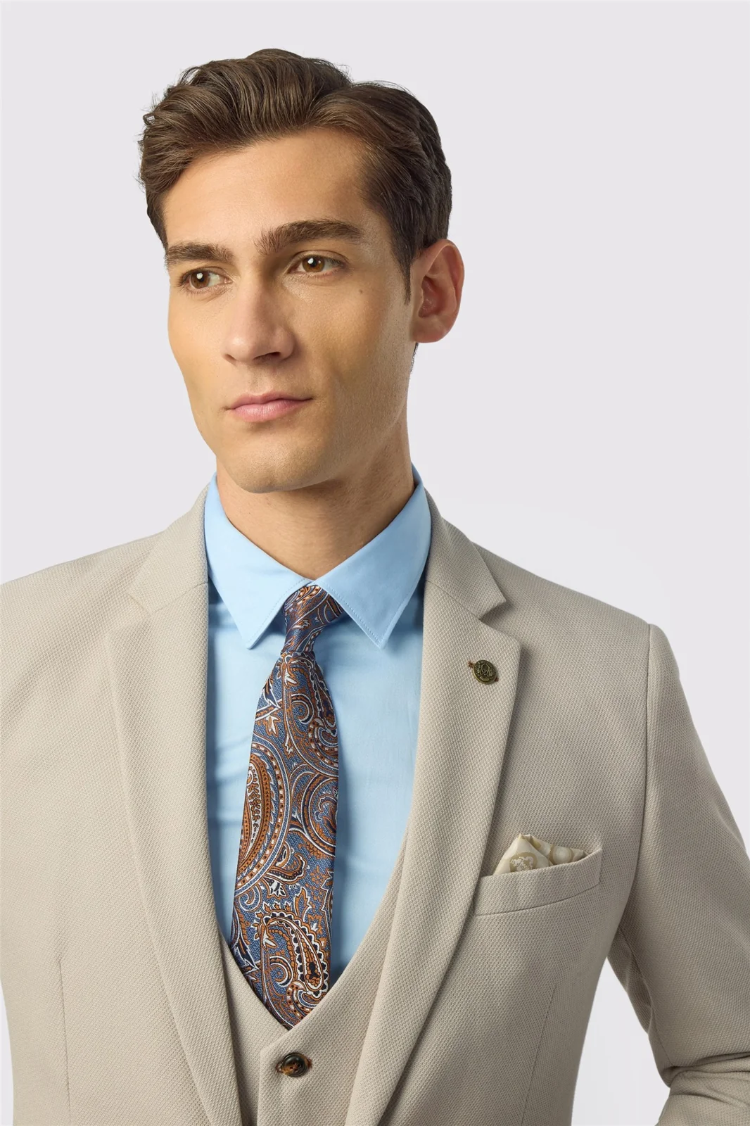 Marc Darcy Slim Fit HM5 Stone Jacket thumbnail 4