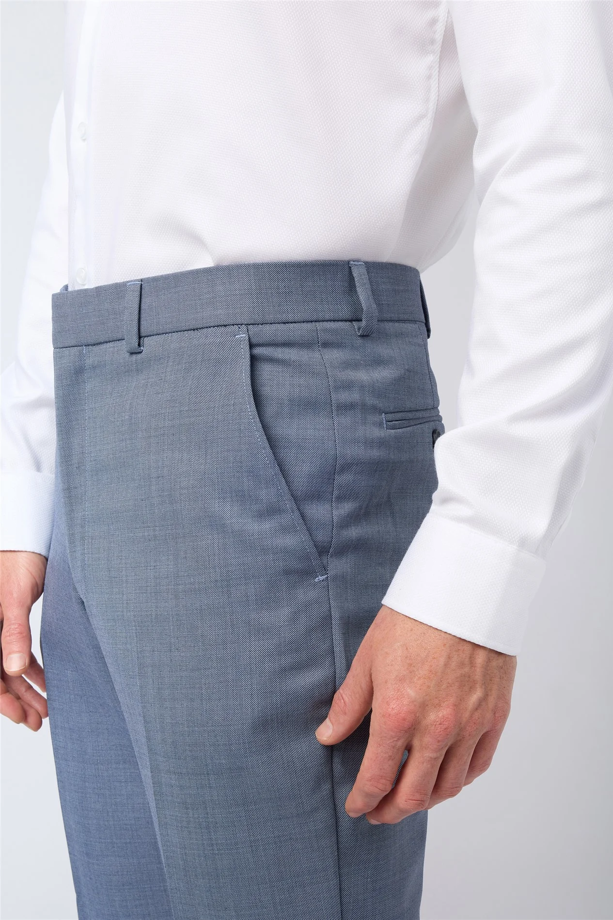 Racing Green Regular Fit Airforce Trousers thumbnail 2