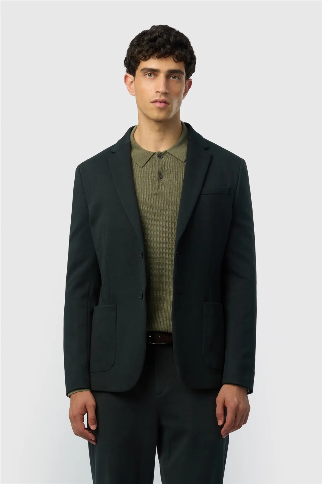 Ted Baker Black Smart Jersey Blazer