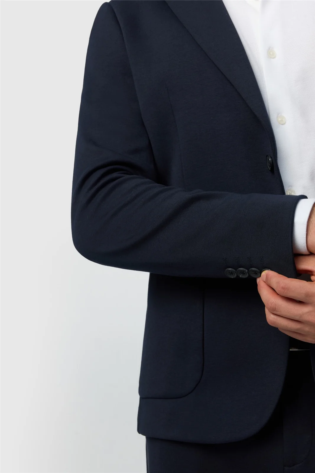 Ted Baker Navy Smart Jersey Blazer thumbnail 2