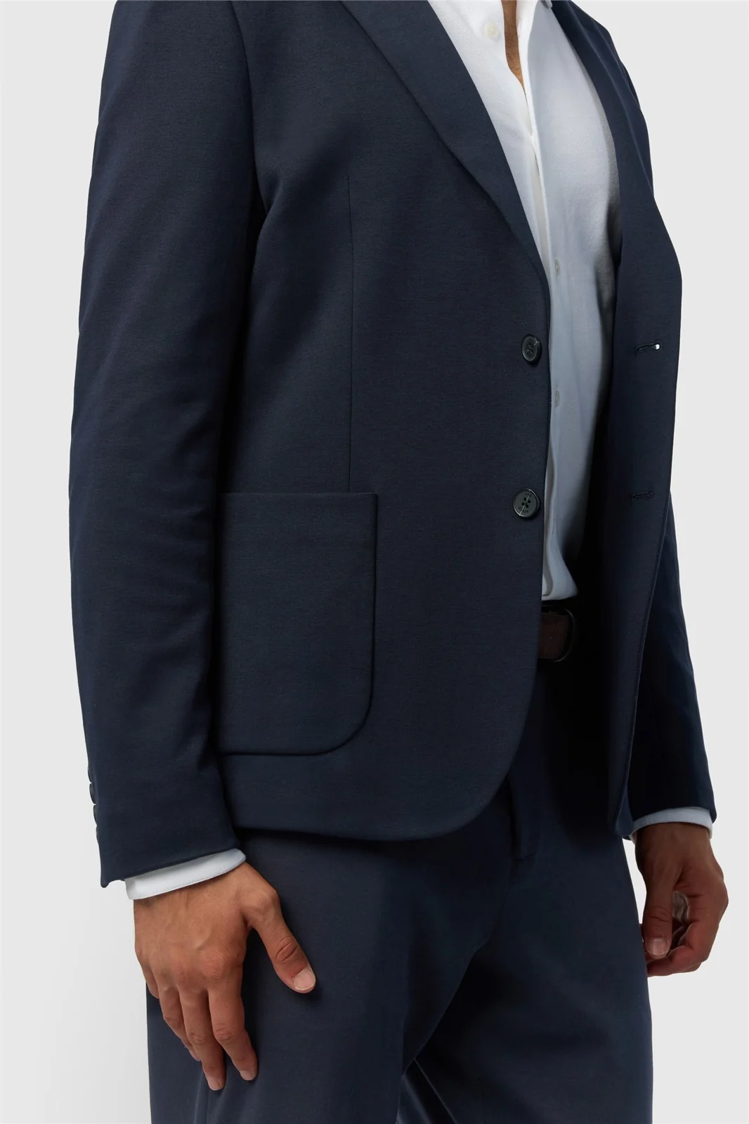 Ted Baker Navy Smart Jersey Blazer thumbnail 4