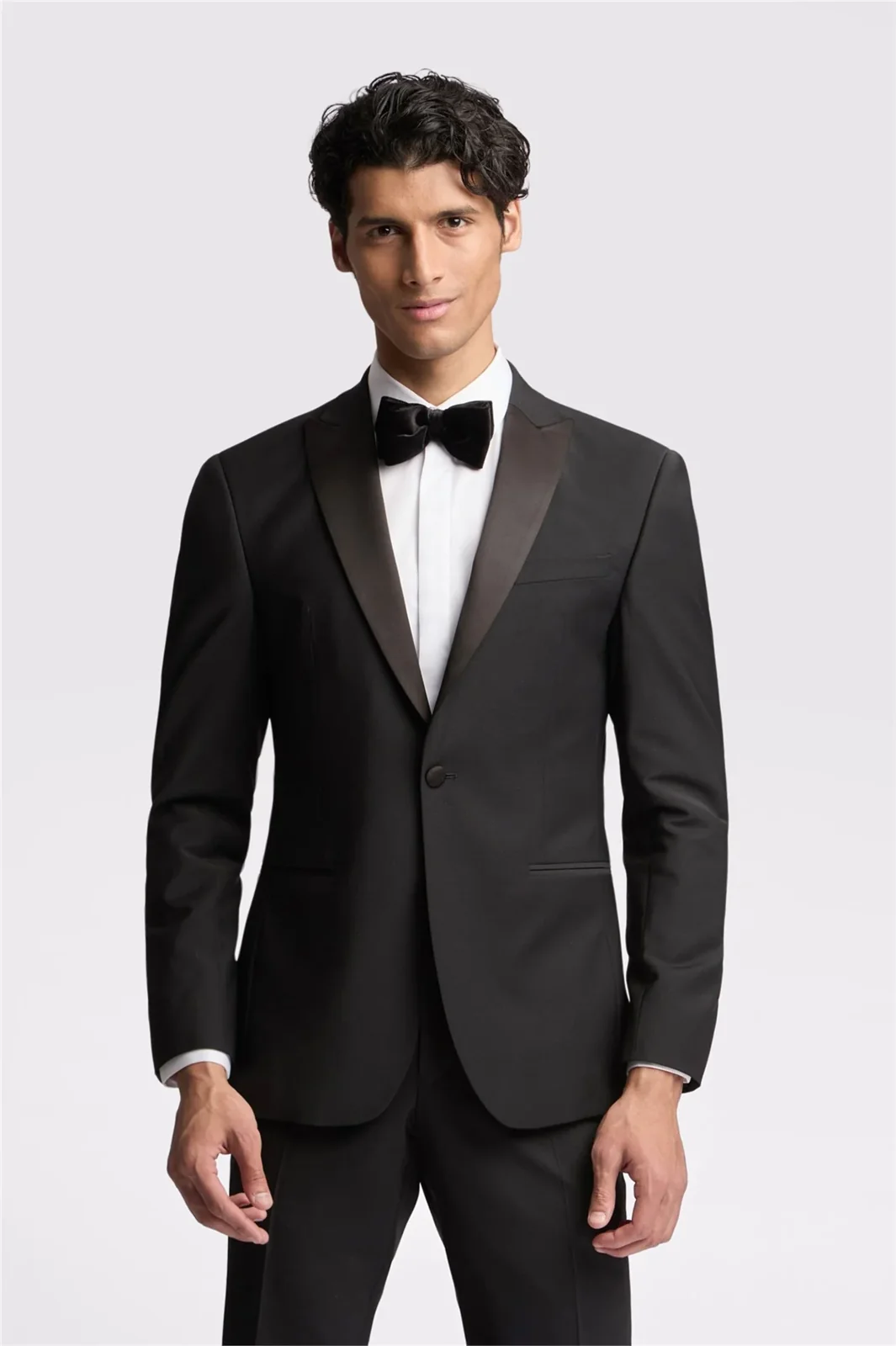 Ted Baker Slim Fit Black Tuxedo Suit Jacket thumbnail 2