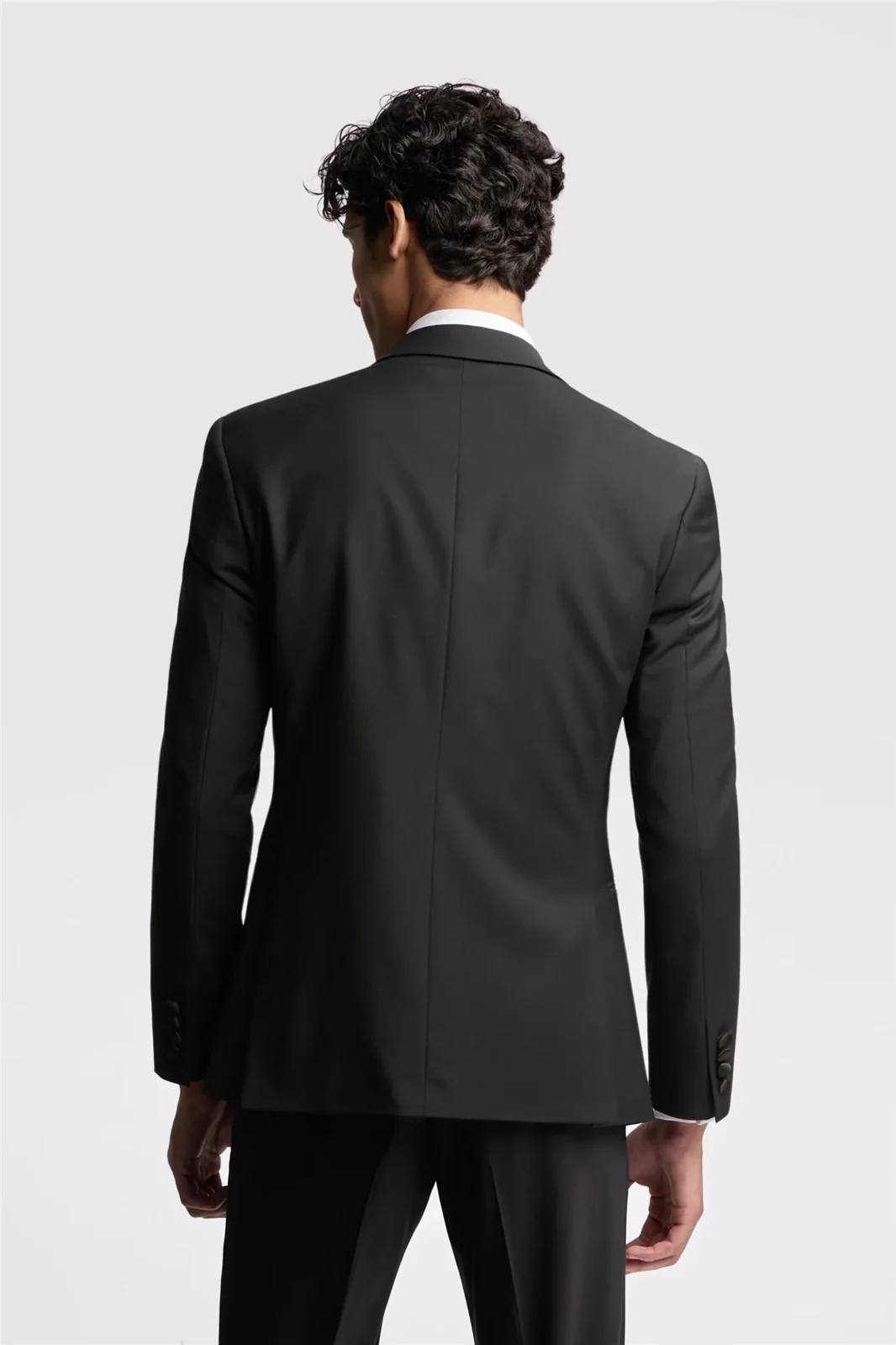 Ted Baker Slim Fit Black Tuxedo Suit Jacket thumbnail 6