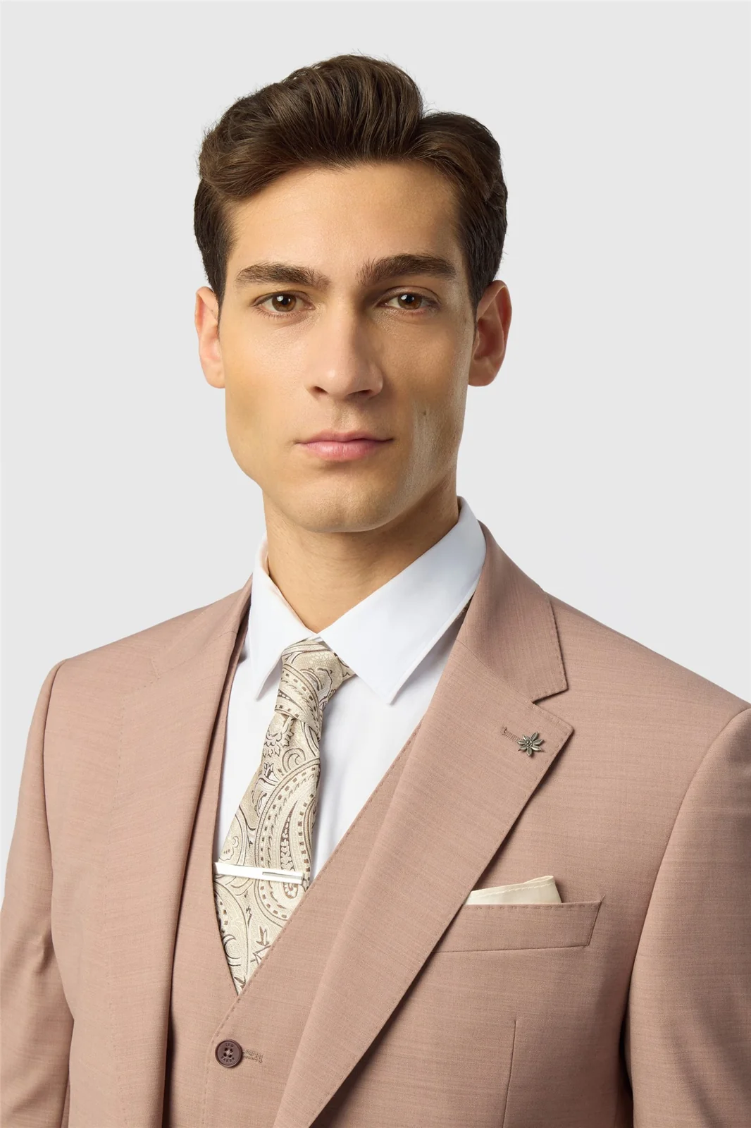 Ted Baker Slim Fit Dark Pink Panama Jacket thumbnail 4