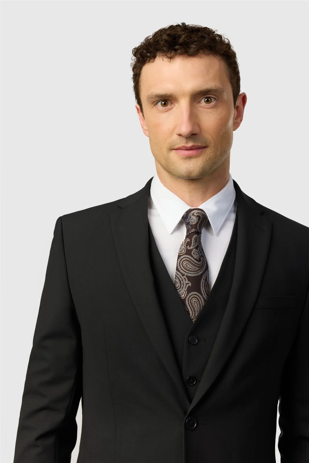 Ted Baker Slim Fit Performance Black Panama Jacket thumbnail 4