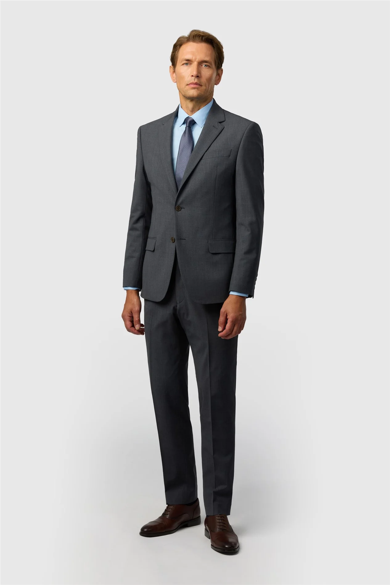 Ted Baker Slim Fit Performance Charcoal Panama Jacket thumbnail 3