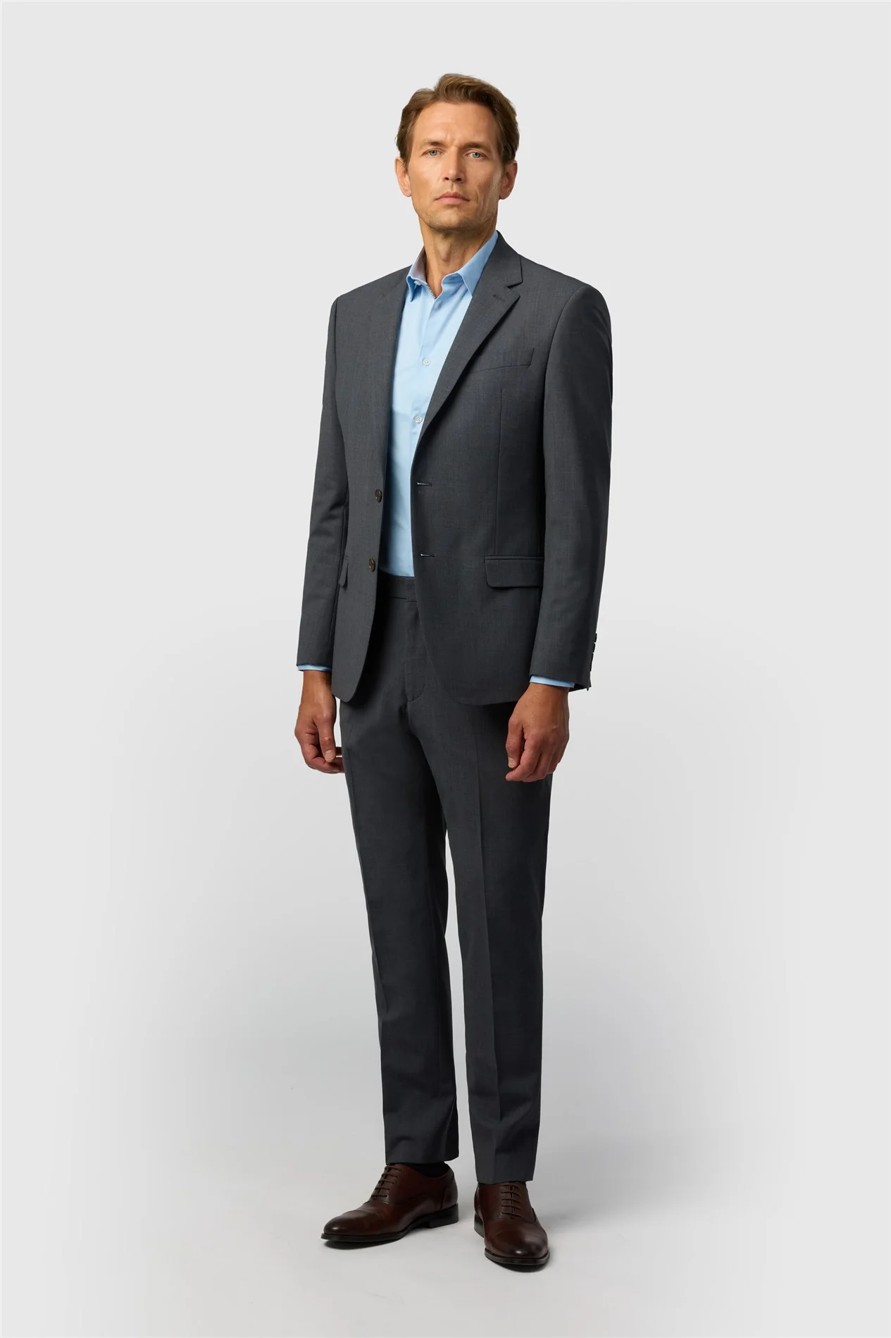 Ted Baker Slim Fit Performance Charcoal Panama Jacket thumbnail 4