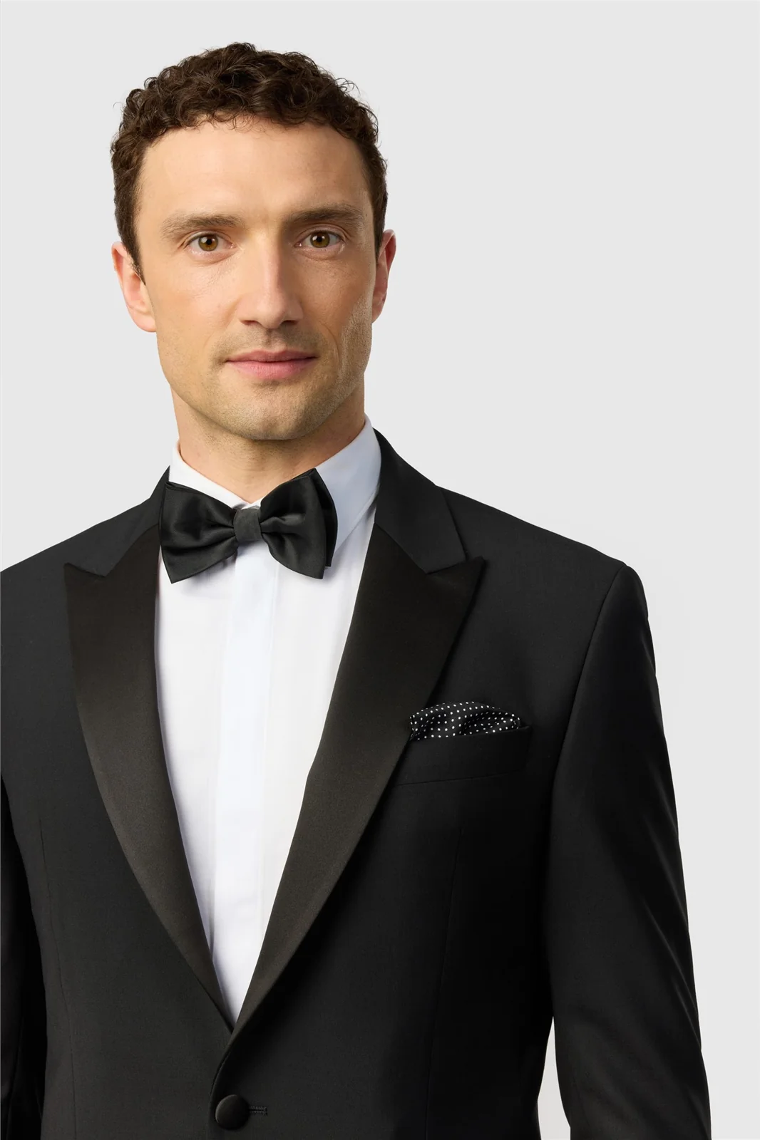Ted Baker Slim Fit Performance Super Black Tuxedo Jacket thumbnail 4