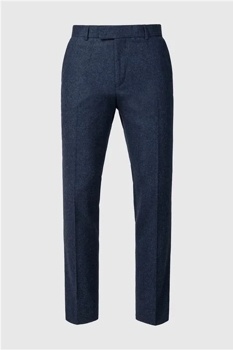 Ted Baker Tailored Fit Blue Donegal Trouser
