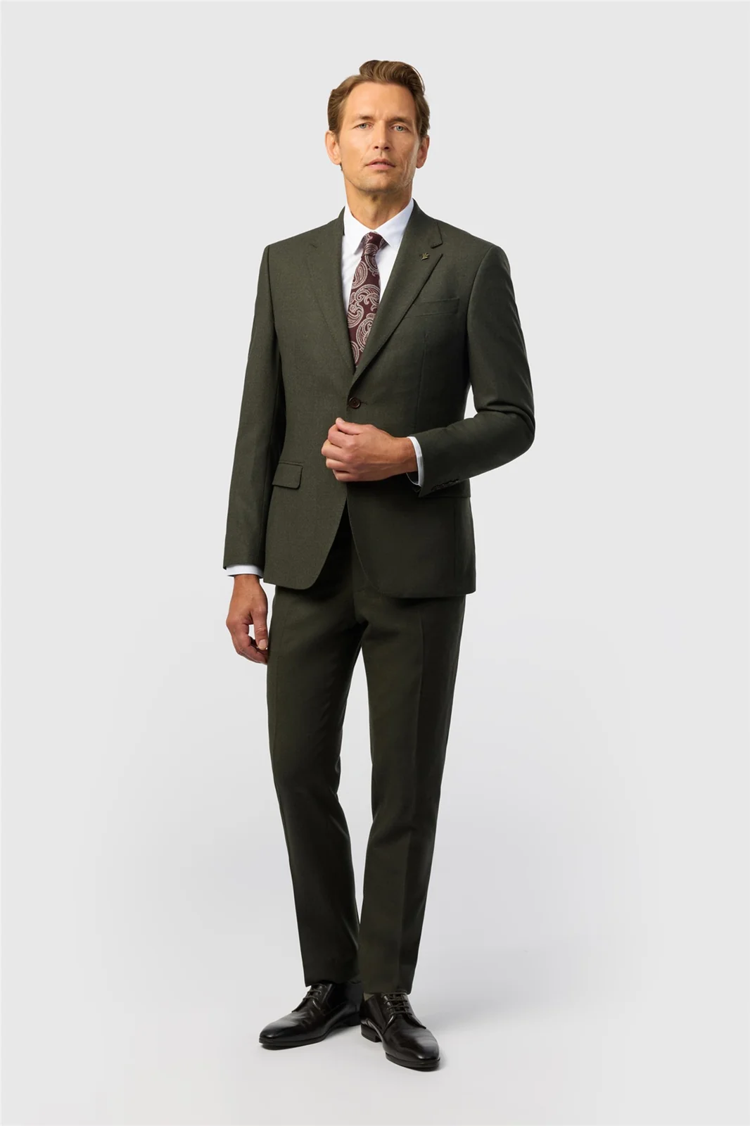 Ted Baker Tailored Fit Forest Stretch Flannel Jacket thumbnail 2