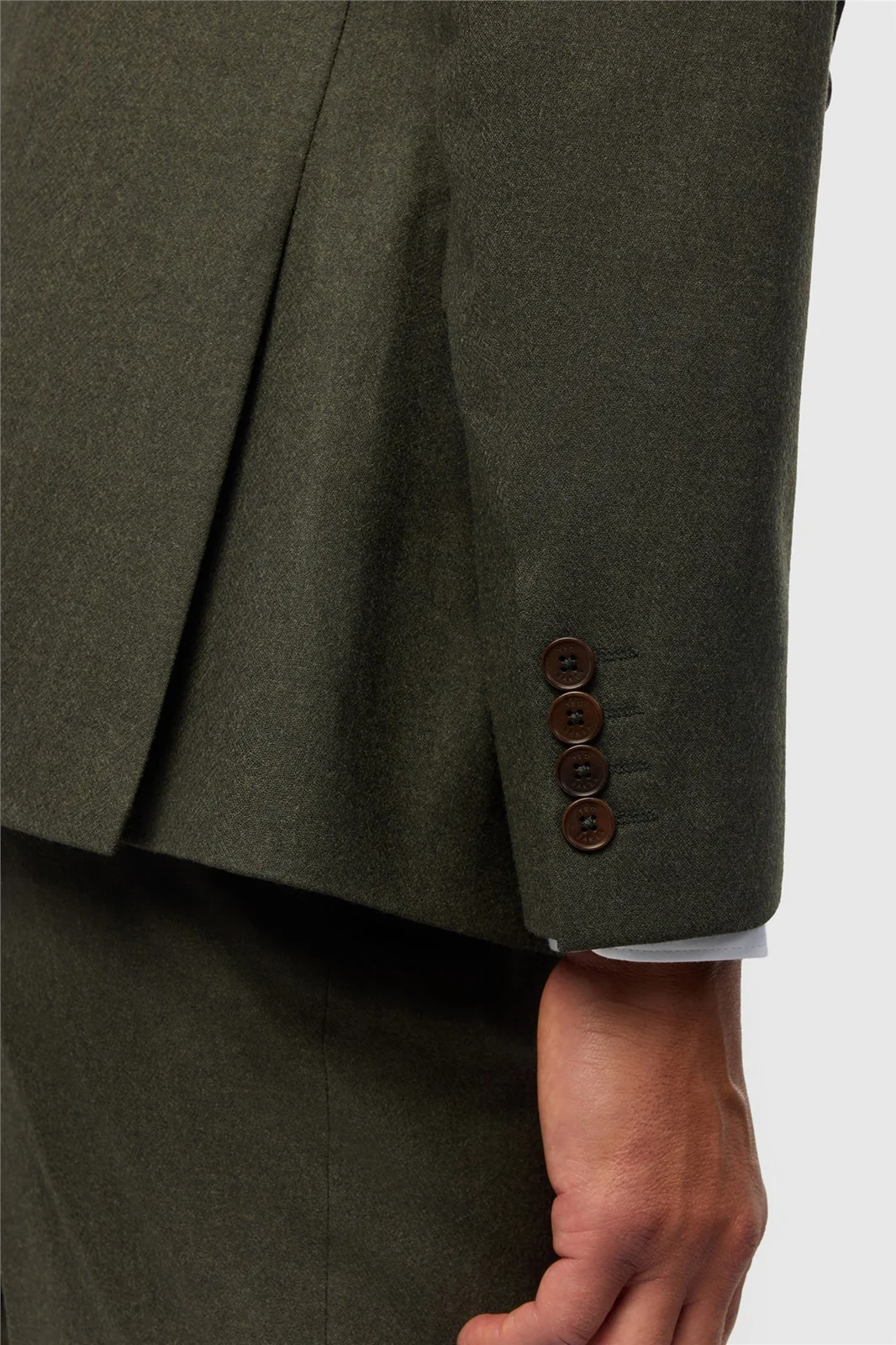Ted Baker Tailored Fit Forest Stretch Flannel Jacket thumbnail 4