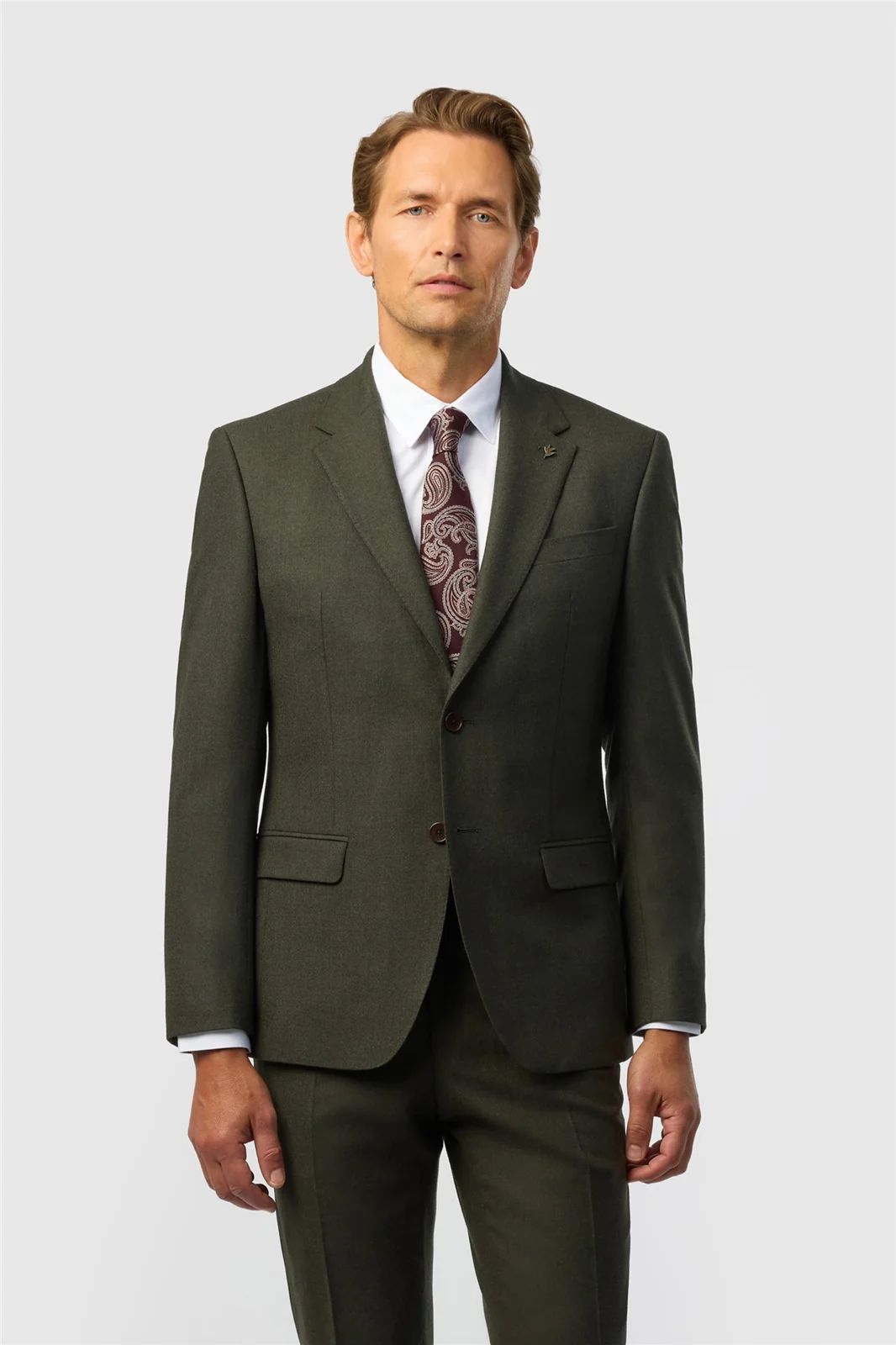 Ted Baker Tailored Fit Forest Stretch Flannel Jacket primary image