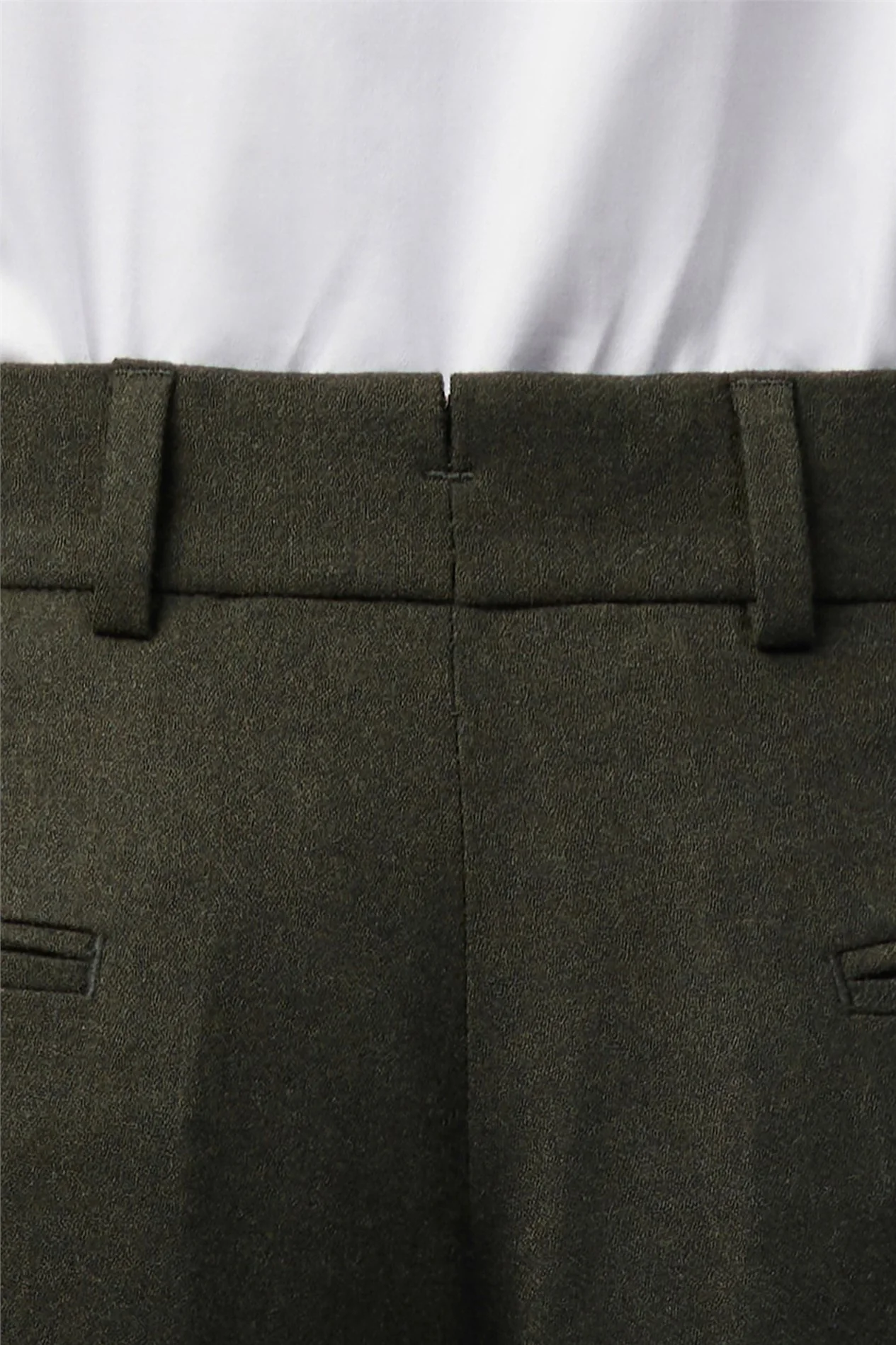 Ted Baker Tailored Fit Forest Stretch Flannel Trousers thumbnail 2