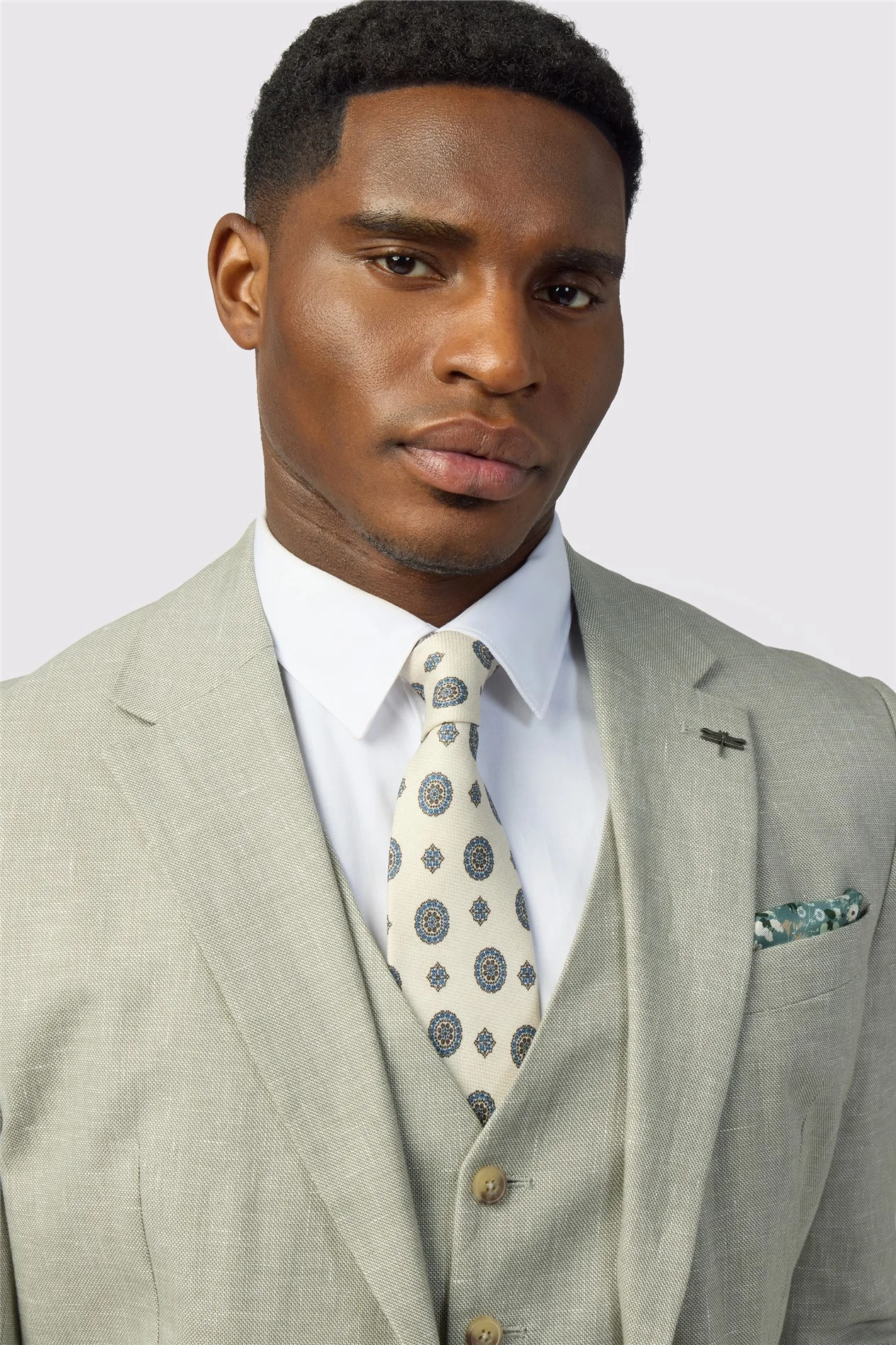 Ted Baker Tailored Fit Sage Linen Cotton Jacket thumbnail 4