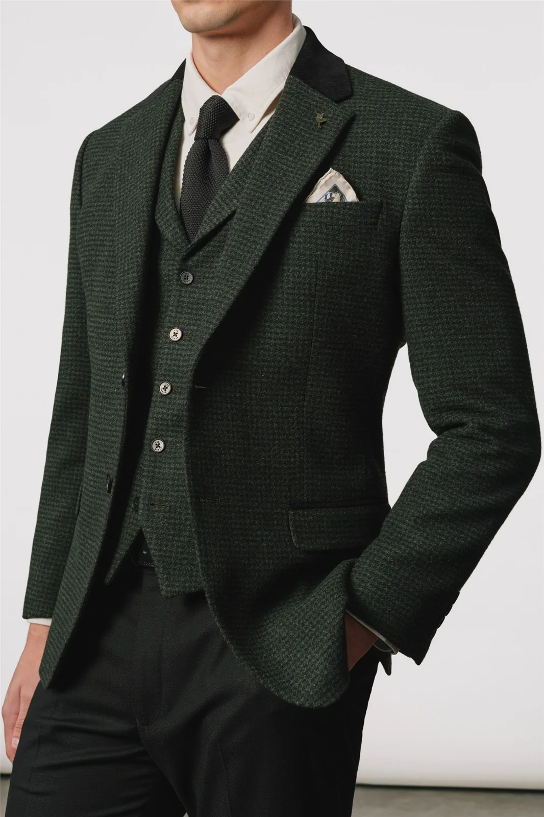 Ted Baker X The Gentlemen Chalmers Woodland Forest Heritage Blazer thumbnail 3