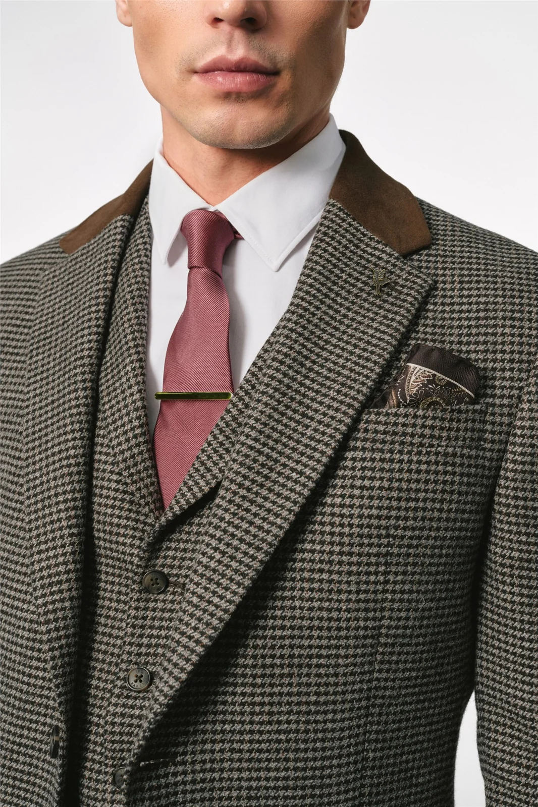 Ted Baker X The Gentlemen Halstead Mushroom Heritage Blazer thumbnail 3