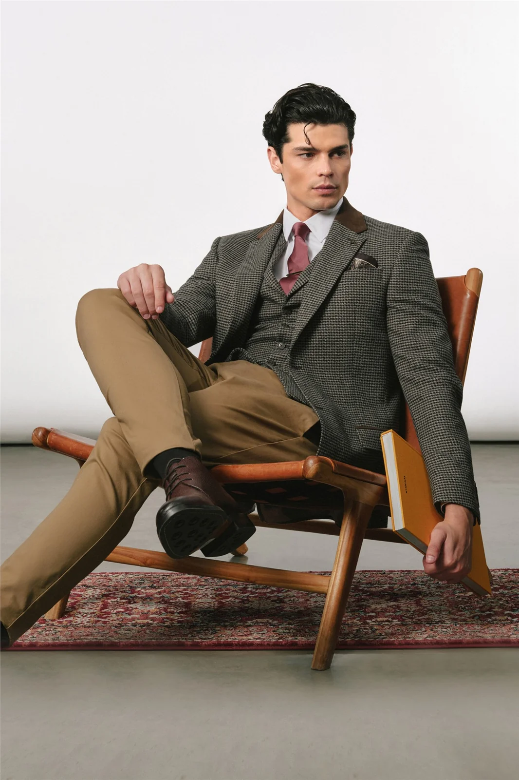 Ted Baker X The Gentlemen Halstead Mushroom Heritage Blazer thumbnail 5