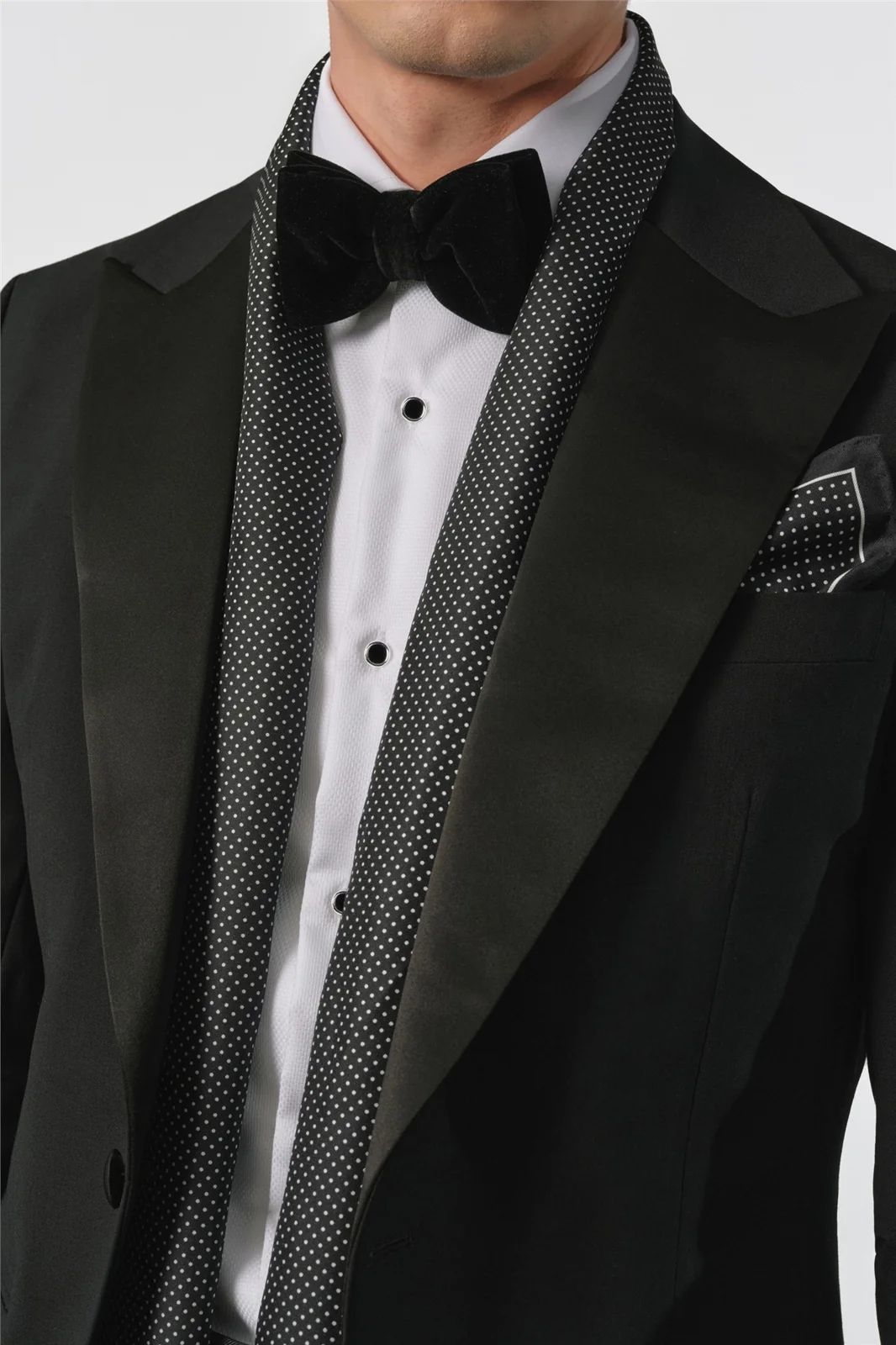 Ted Baker X The Gentlemen Pearce Ultimate Black Tuxedo Jacket thumbnail 4