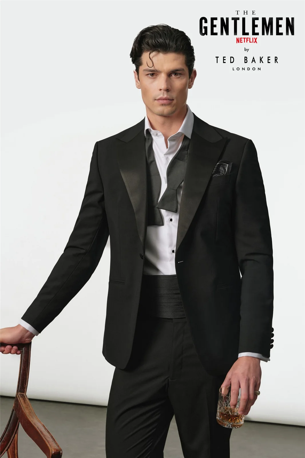 Ted Baker X The Gentlemen Pearce Ultimate Black Tuxedo Jacket